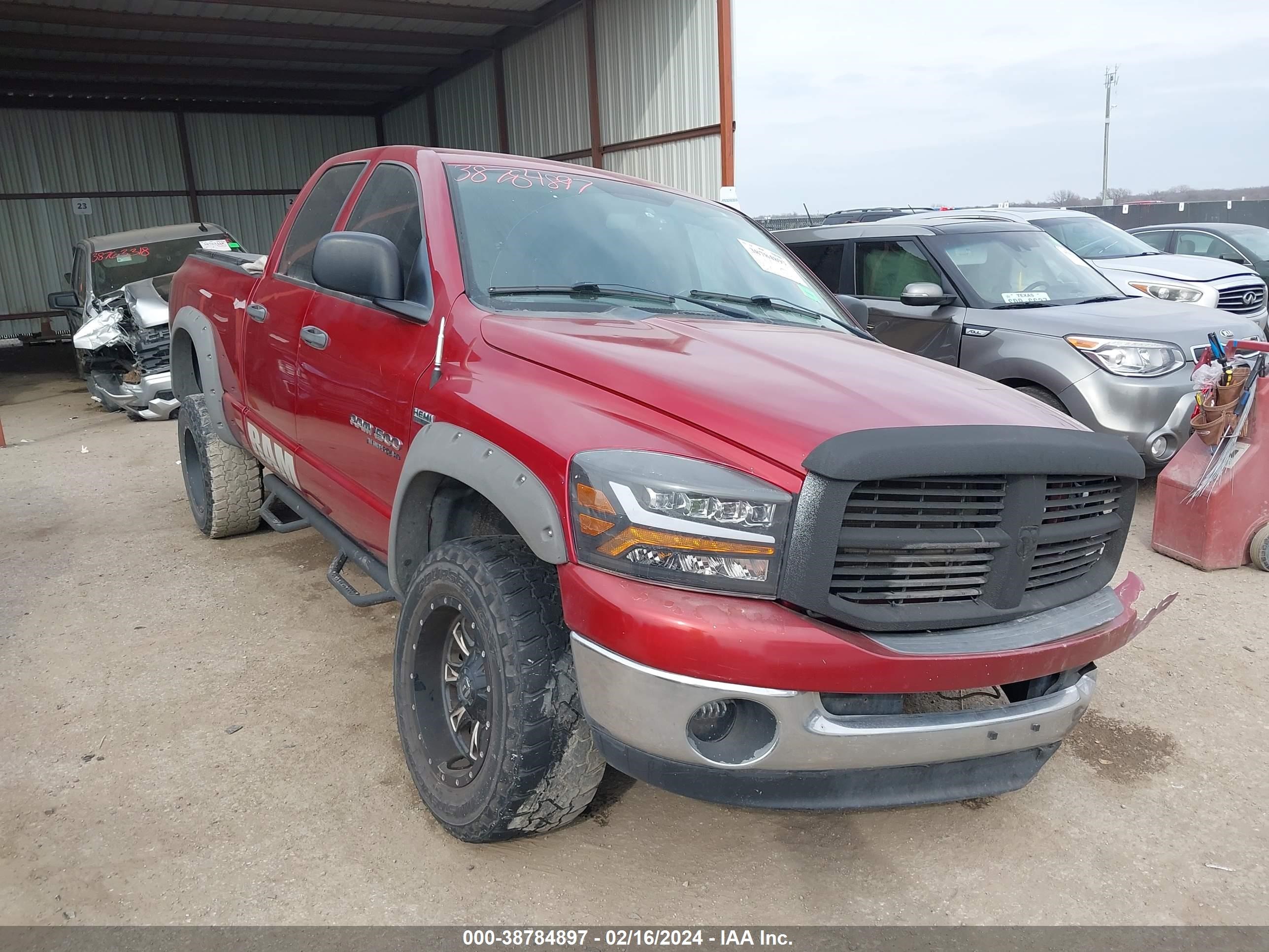 dodge ram 2007 1d7hu18257s240958