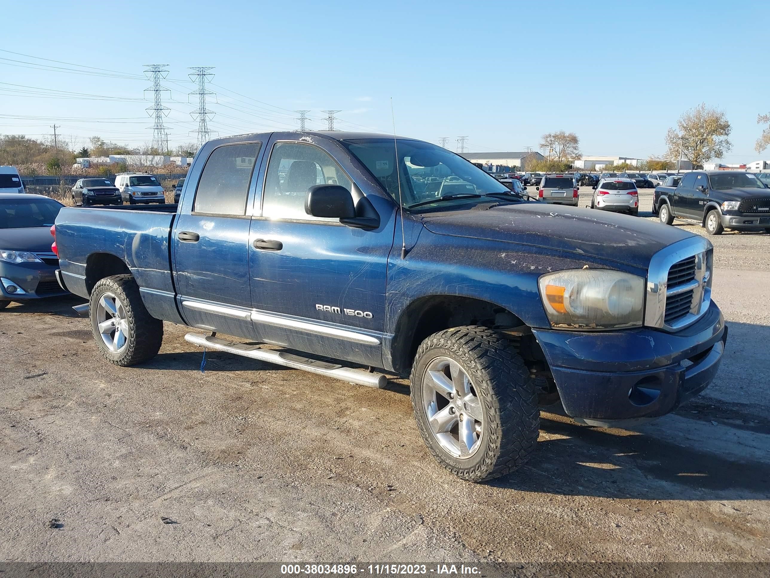 dodge ram 2007 1d7hu18287s194378