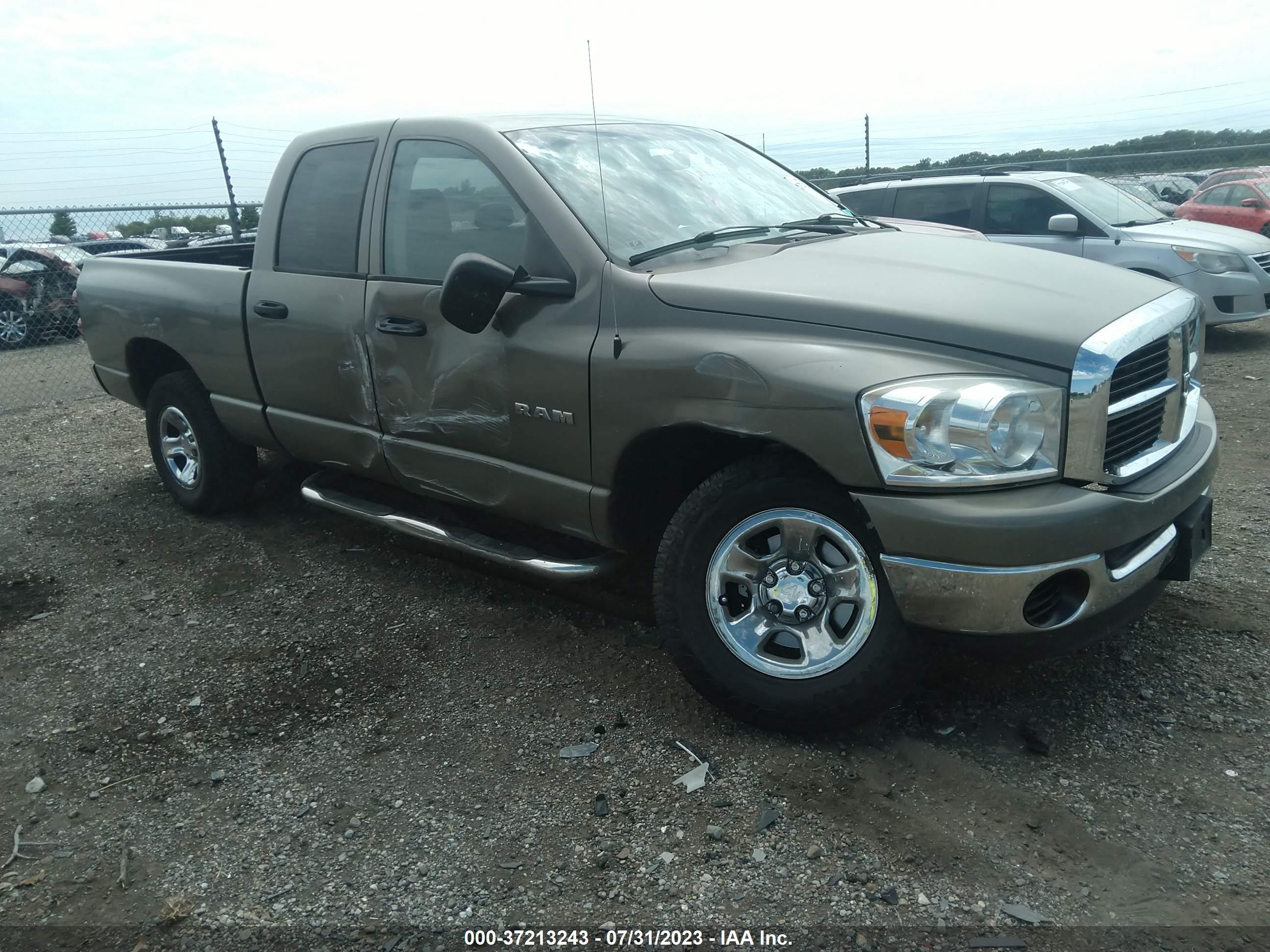 dodge ram 2008 1d7hu182x8j212774