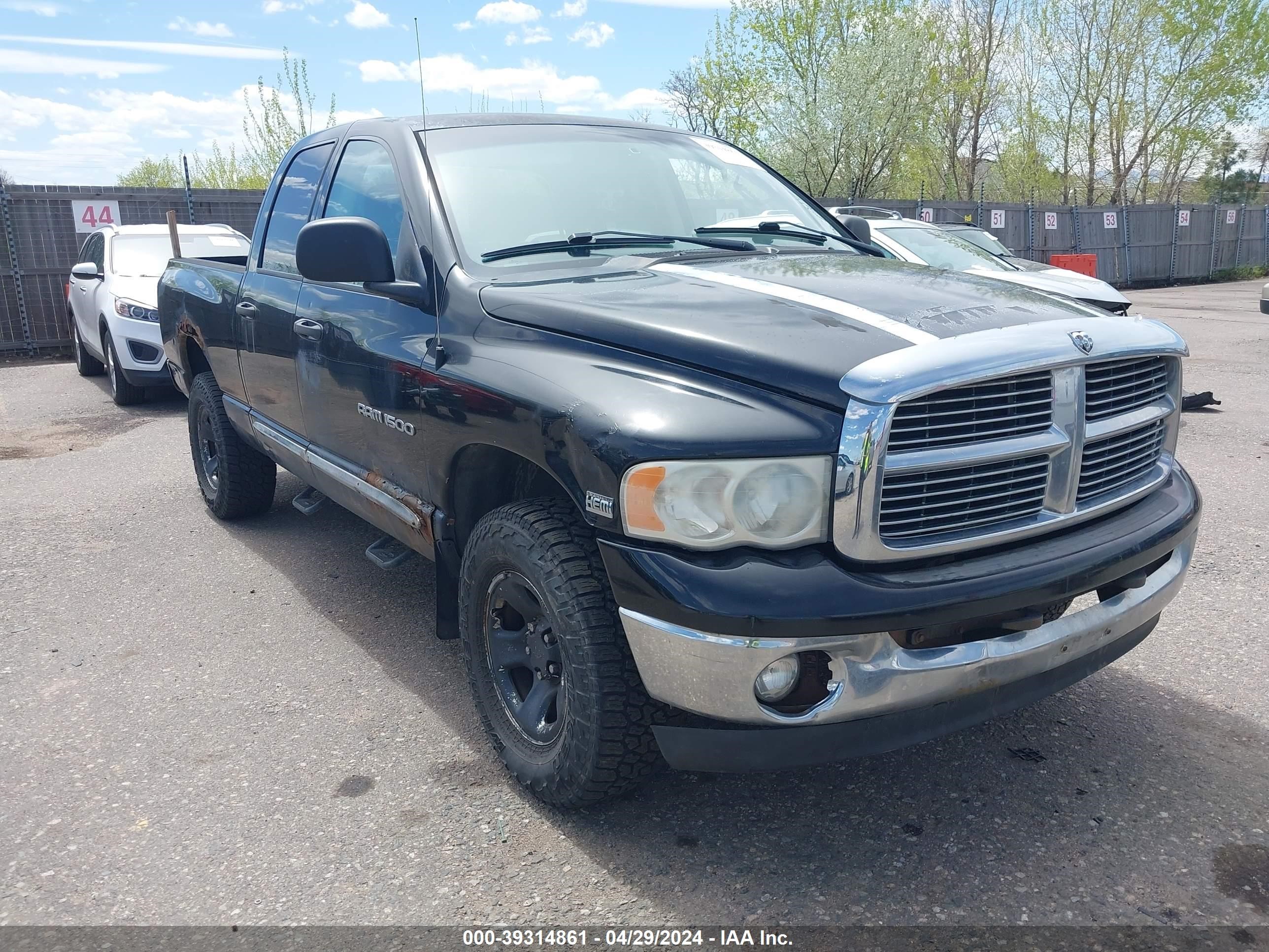 dodge ram 2004 1d7hu18d04s671110