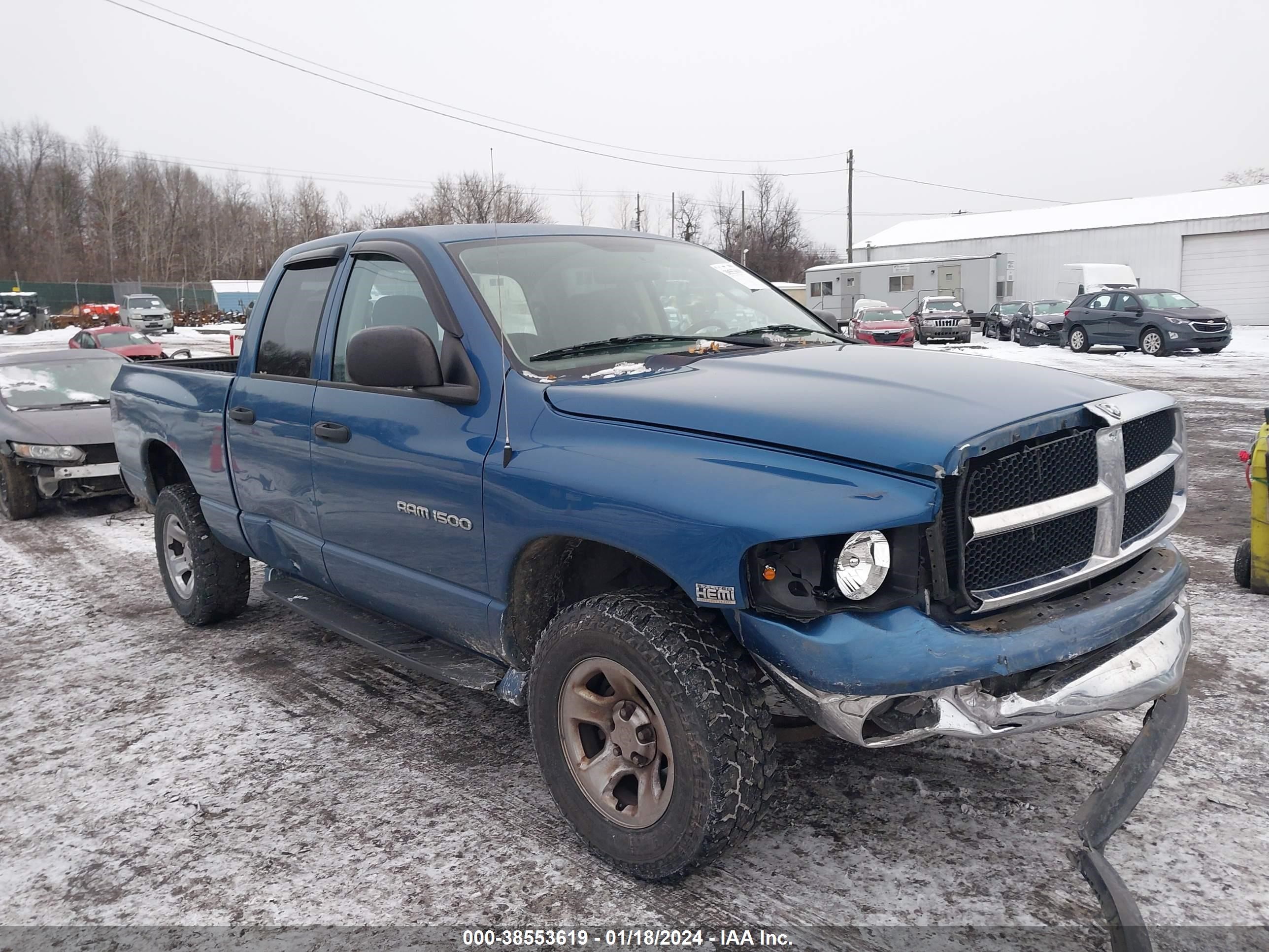 dodge ram 2003 1d7hu18d33s322750