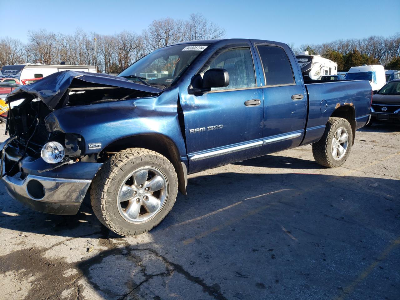 dodge ram 2005 1d7hu18d35s268272