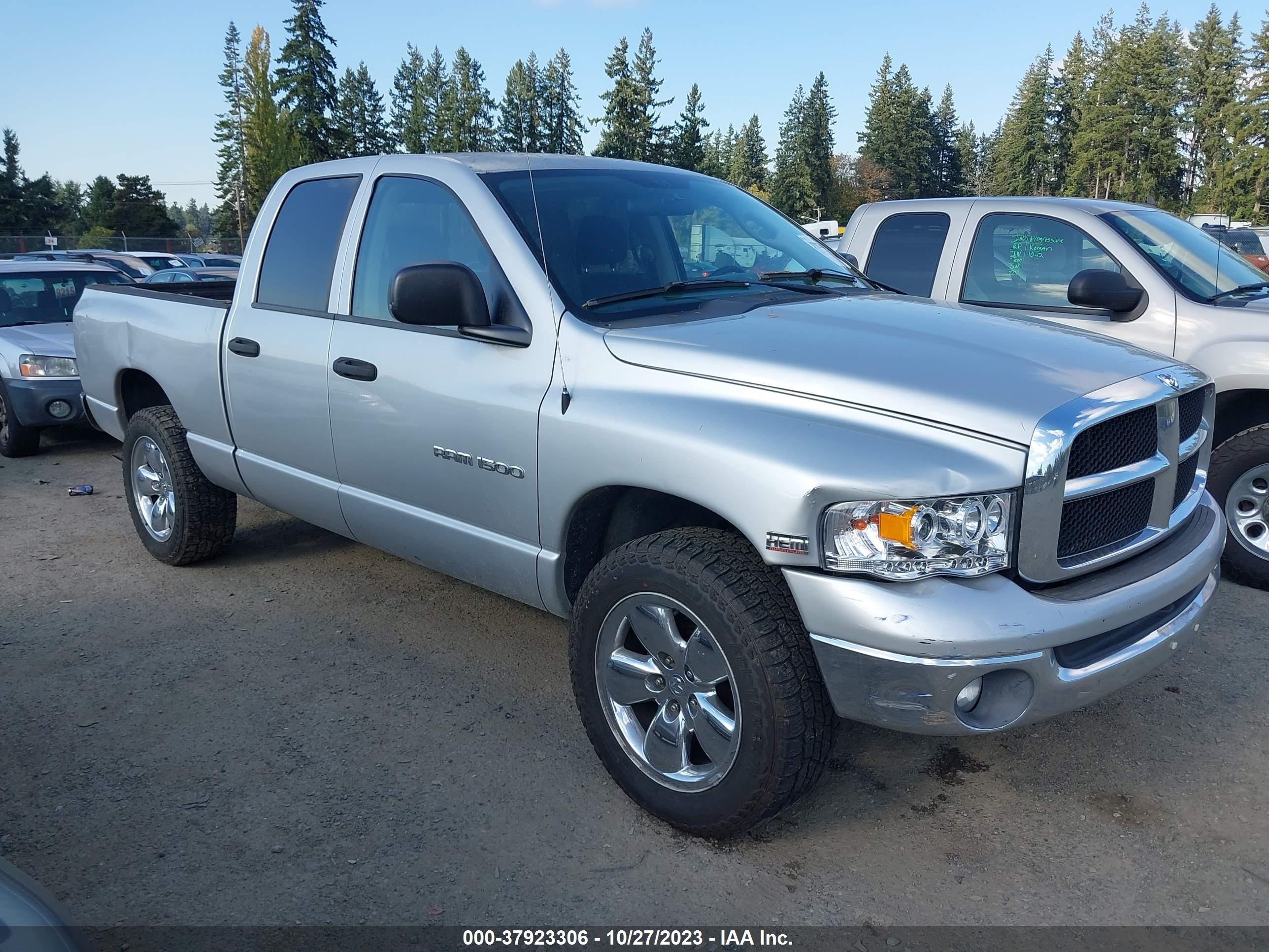 dodge ram 2005 1d7hu18d85s240368