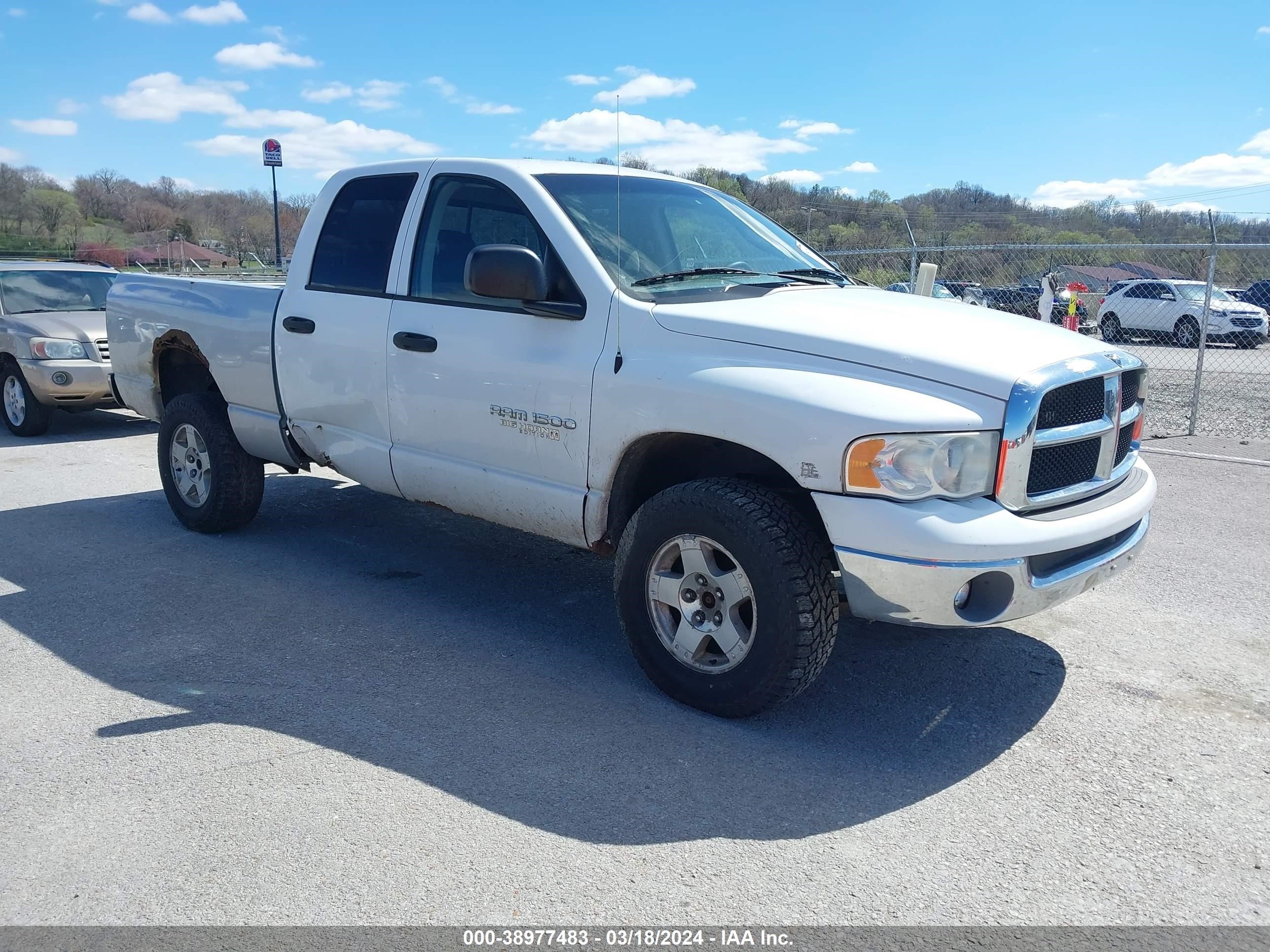 dodge ram 2005 1d7hu18d85s328739