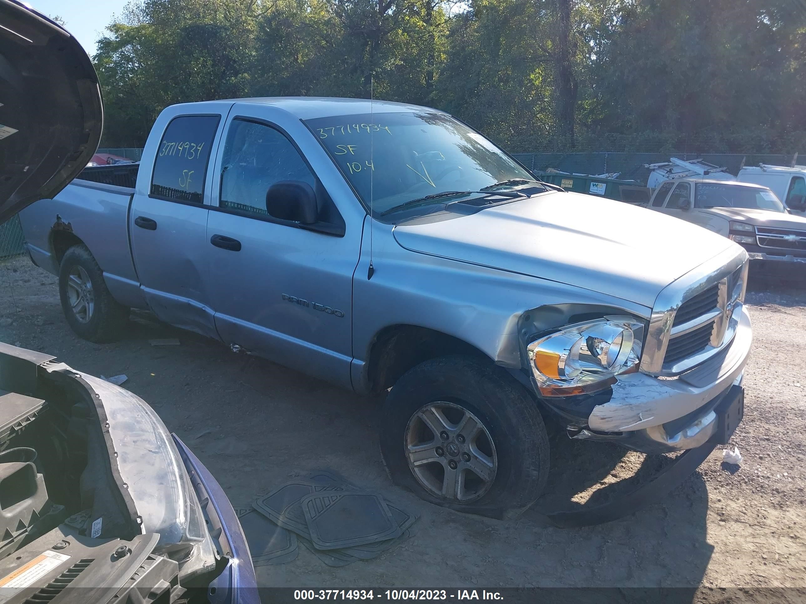 dodge ram 2006 1d7hu18n36j150190