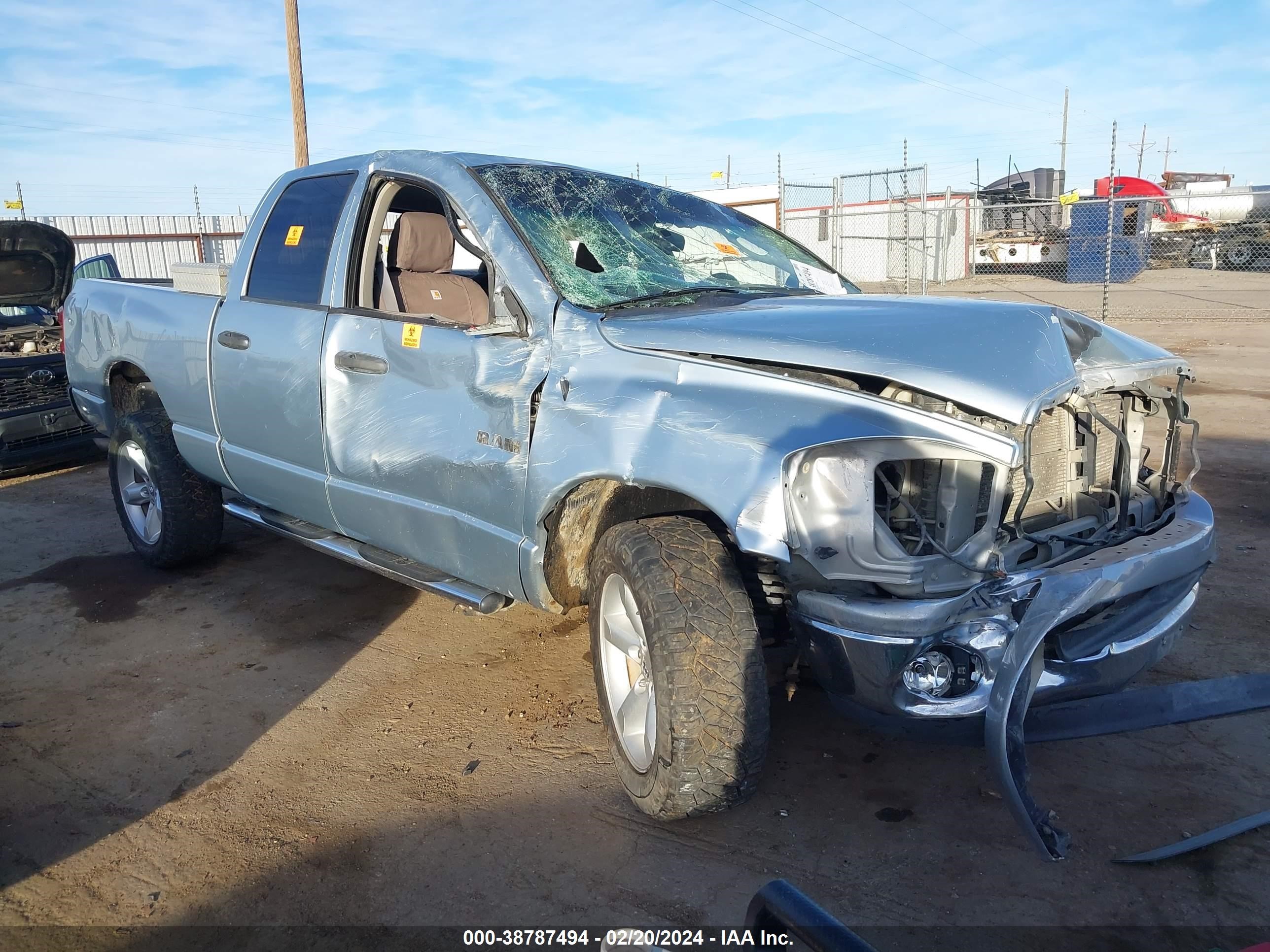 dodge ram 2008 1d7hu18n78j140586