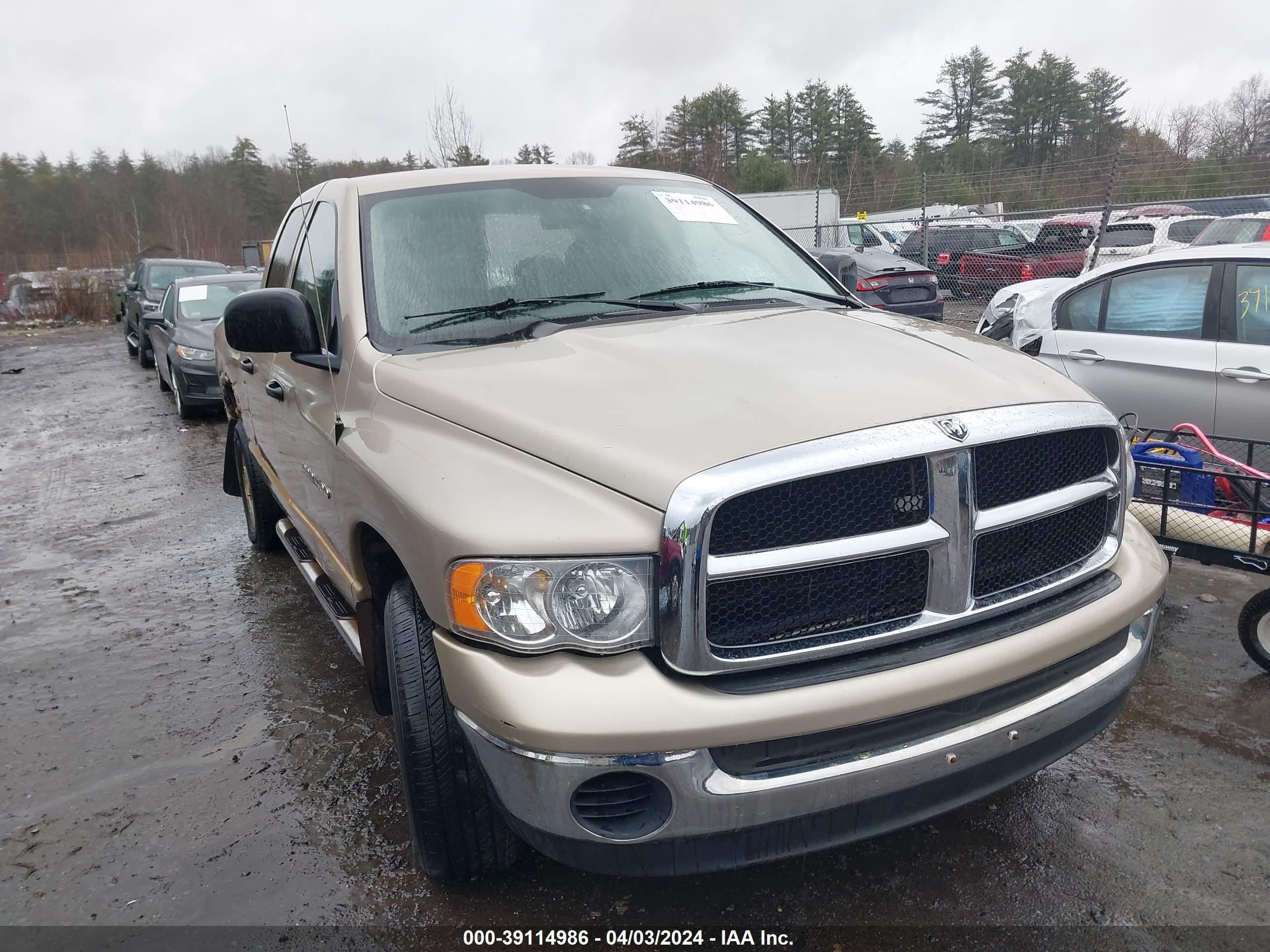 dodge ram 2005 1d7hu18n85s312744