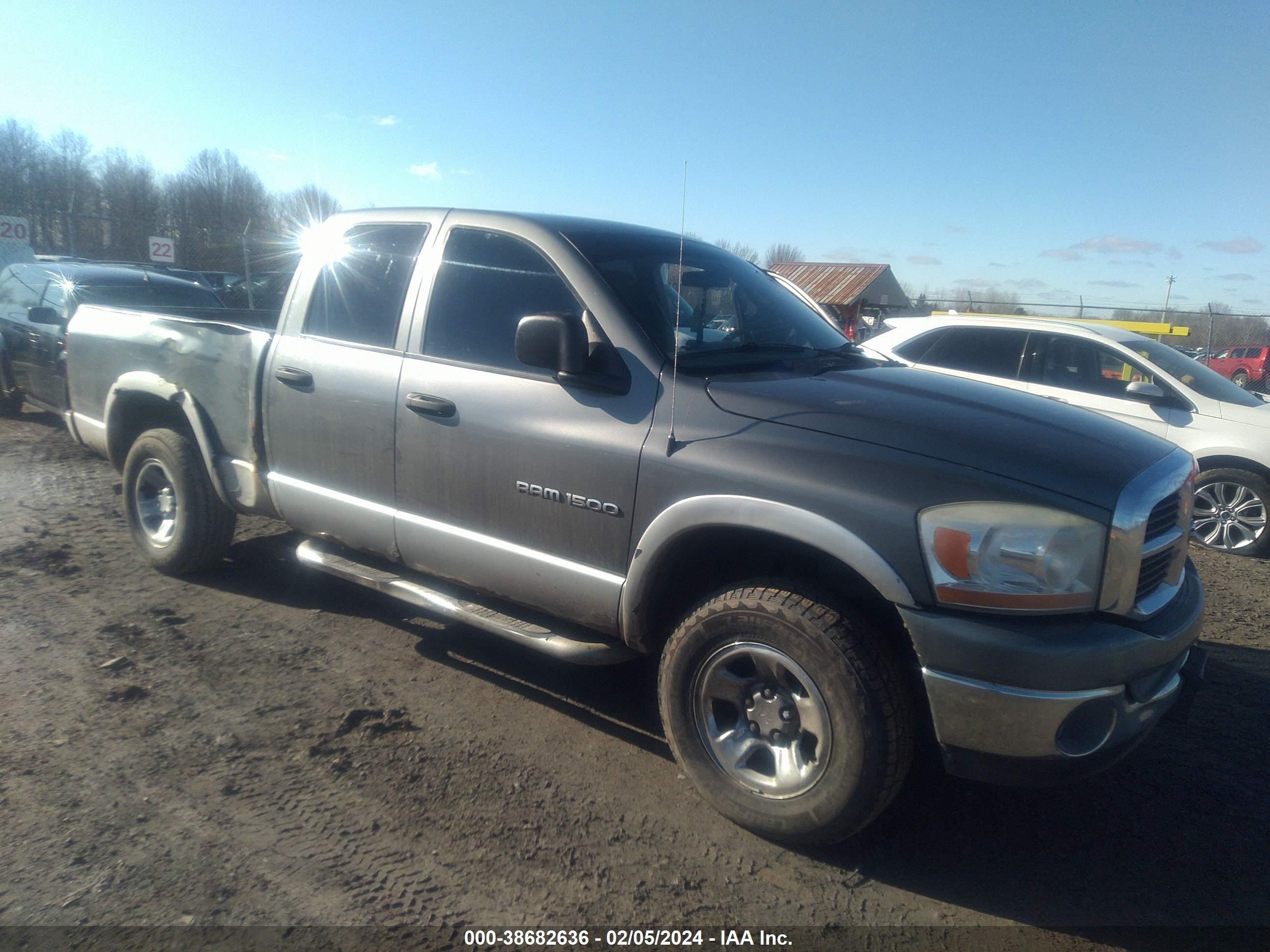 dodge ram 2006 1d7hu18n86s669620