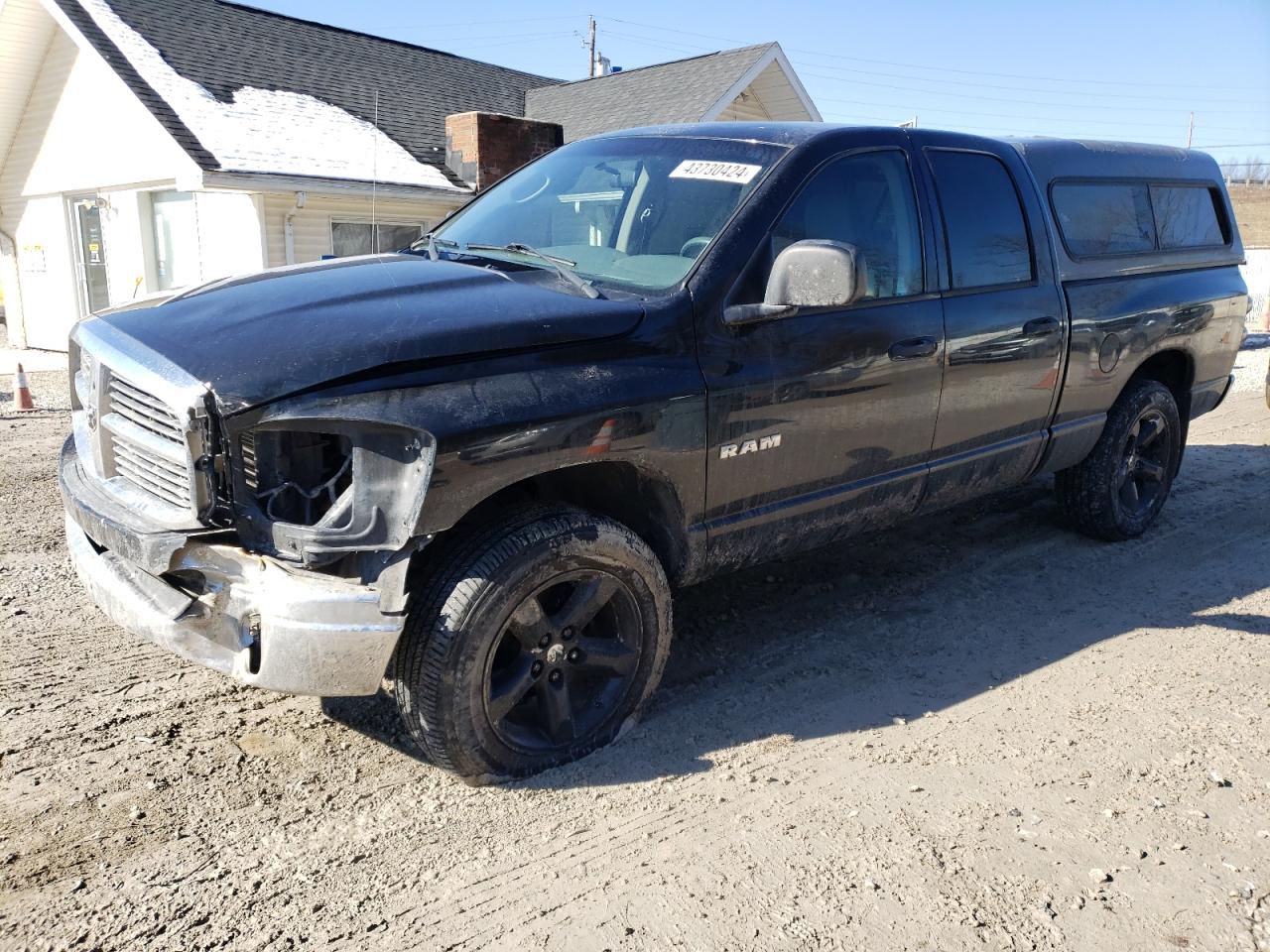 dodge ram 2008 1d7hu18nx8s505532