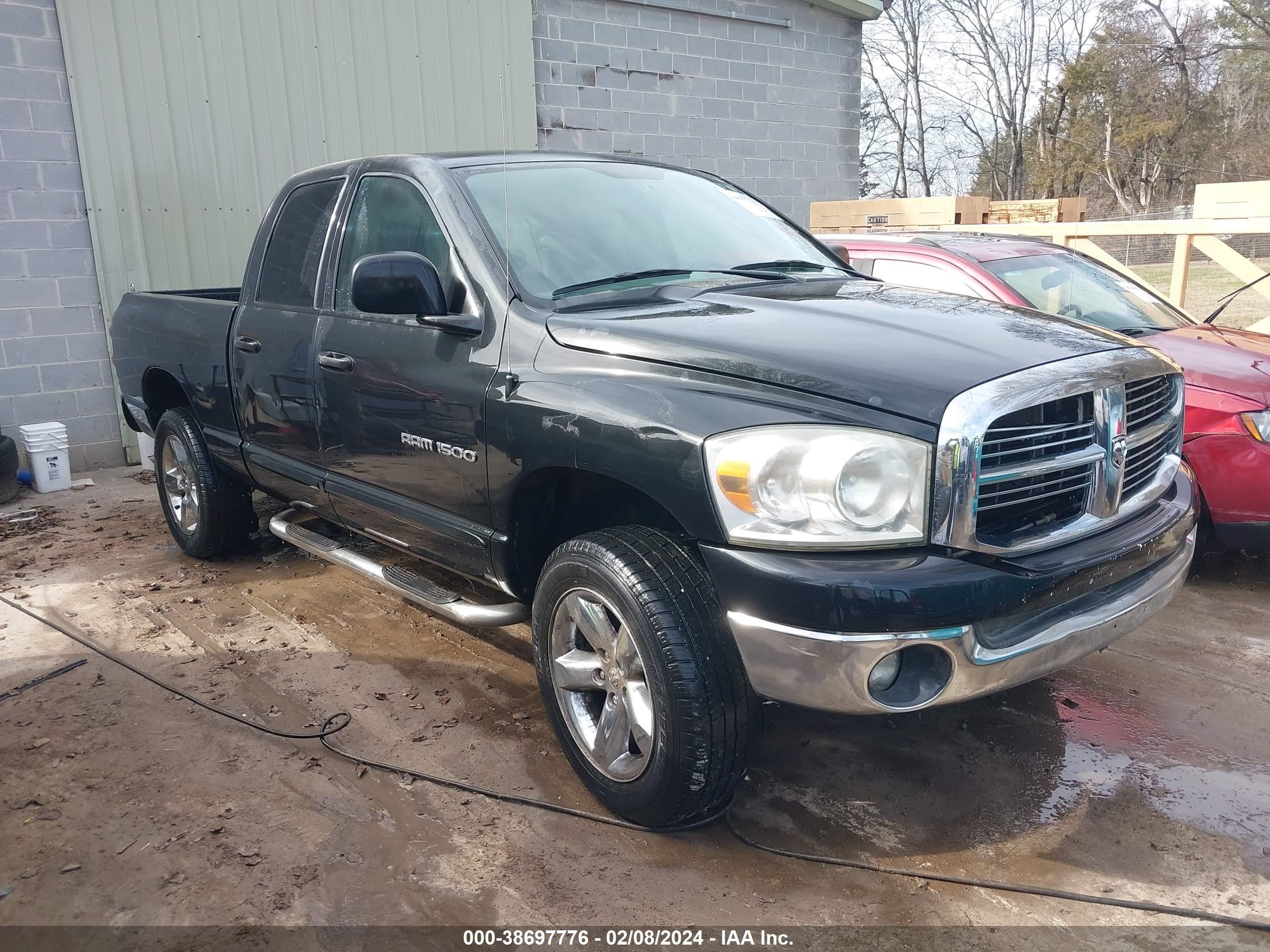 dodge ram 2007 1d7hu18px7s135053