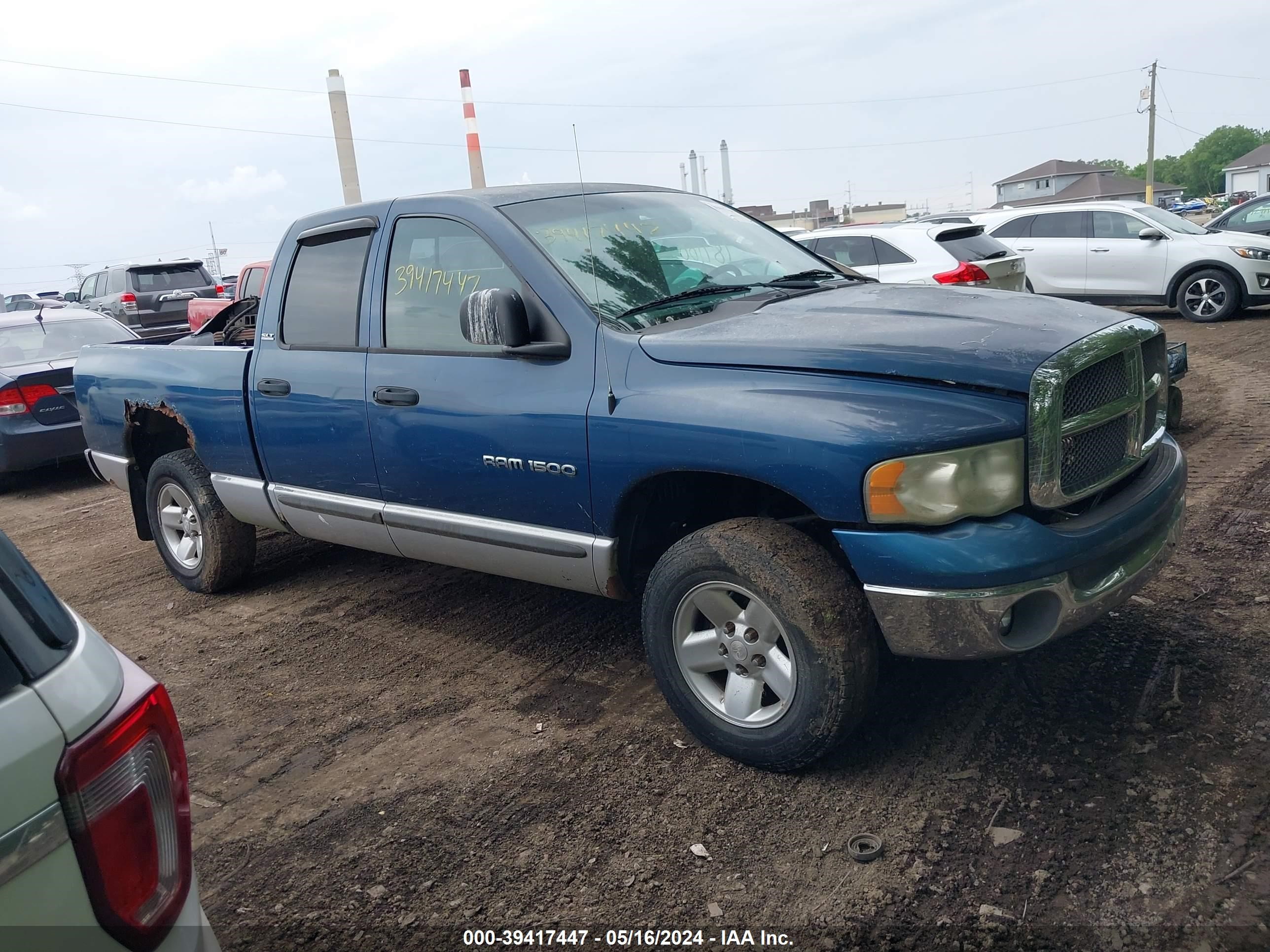 dodge ram 2002 1d7hu18z62s532284