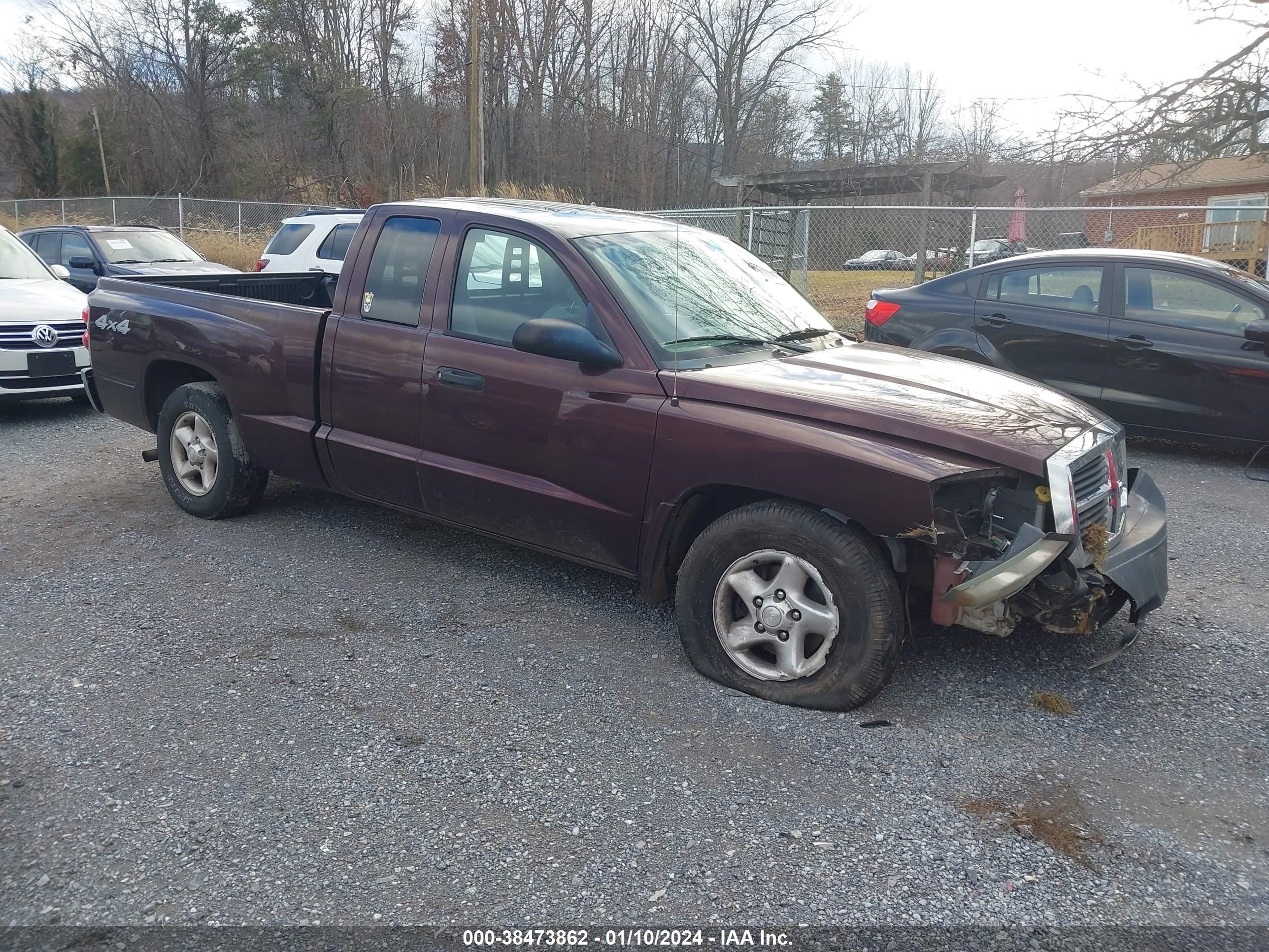 dodge dakota 2005 1d7hw22k05s250237