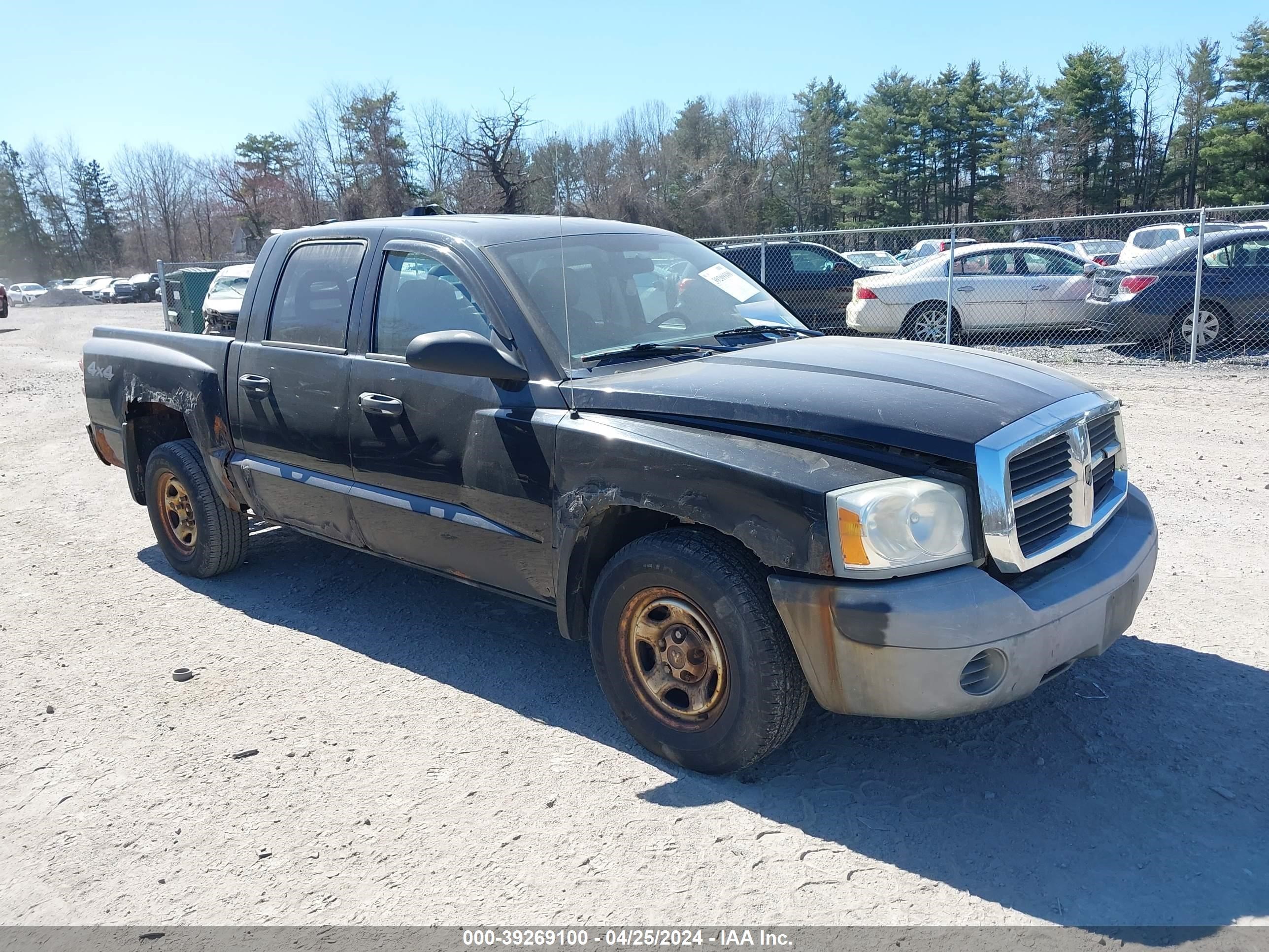 dodge dakota 2005 1d7hw28k65s332044