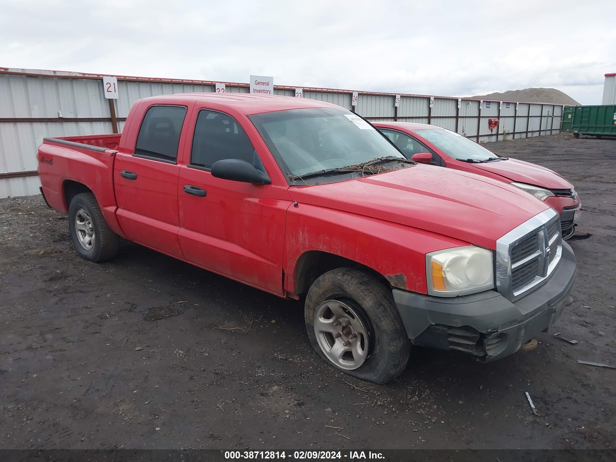 dodge dakota 2005 1d7hw28k95s354233