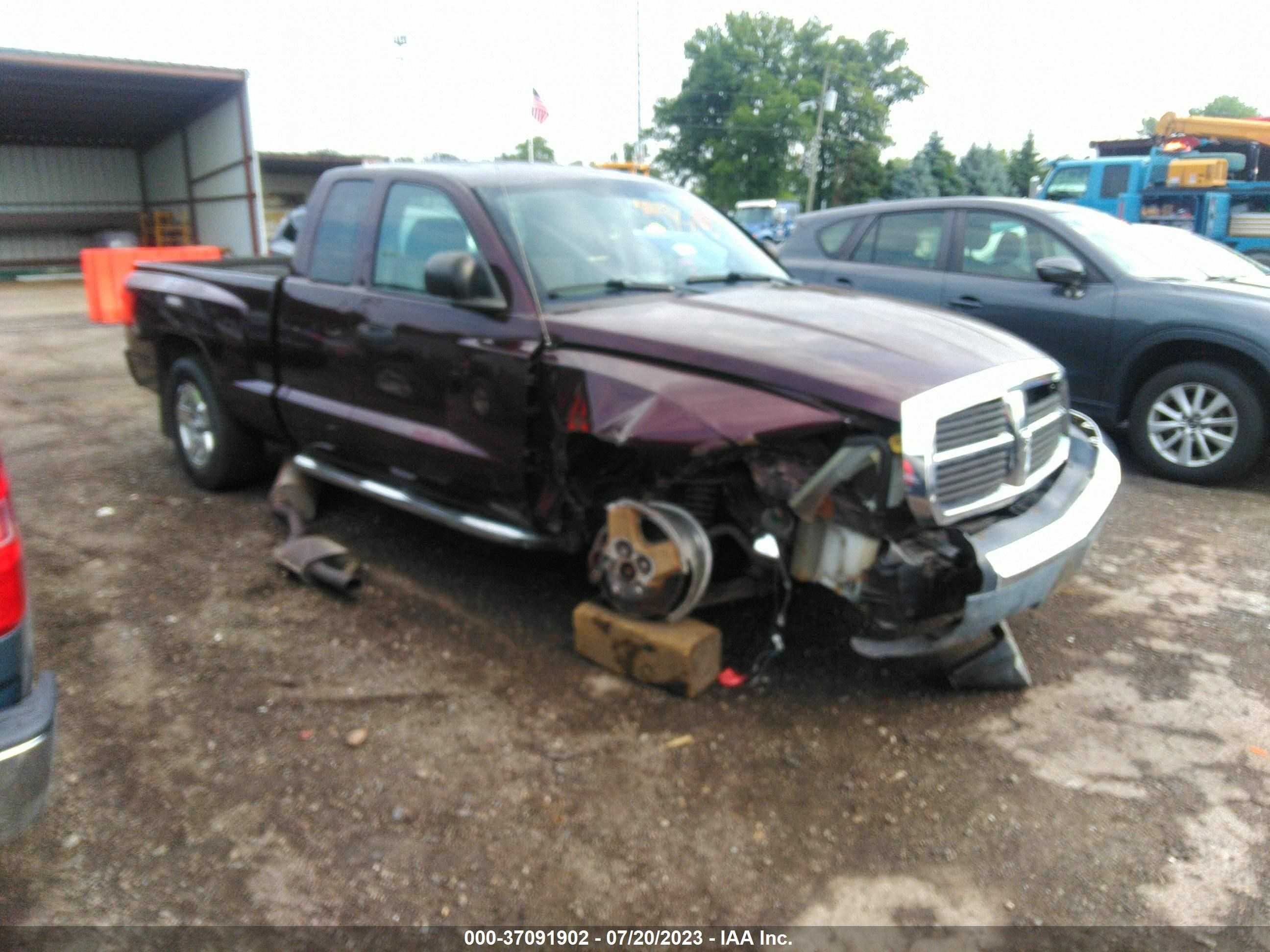 dodge dakota 2005 1d7hw42k65s219554