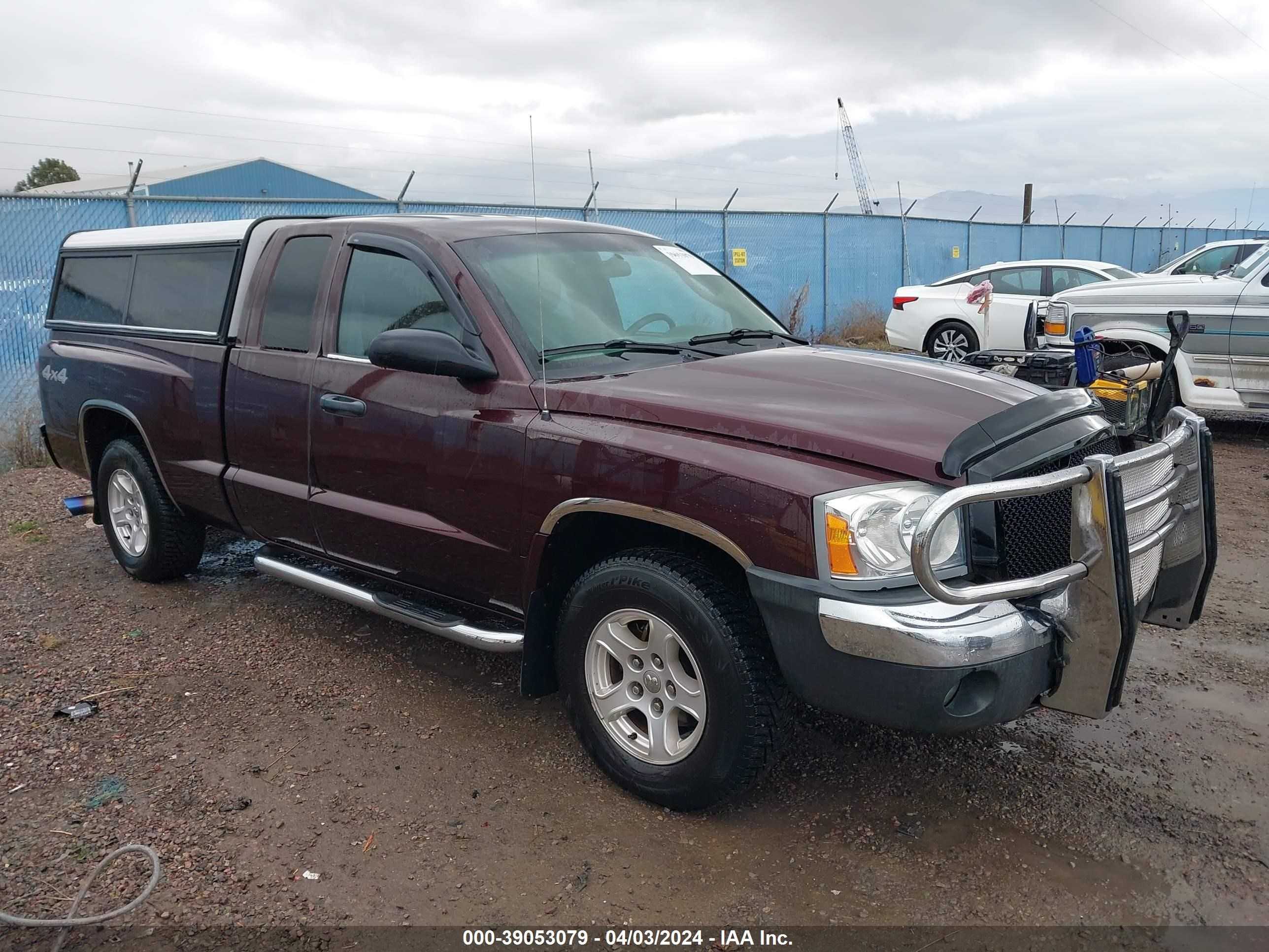 dodge dakota 2005 1d7hw42k85s252359