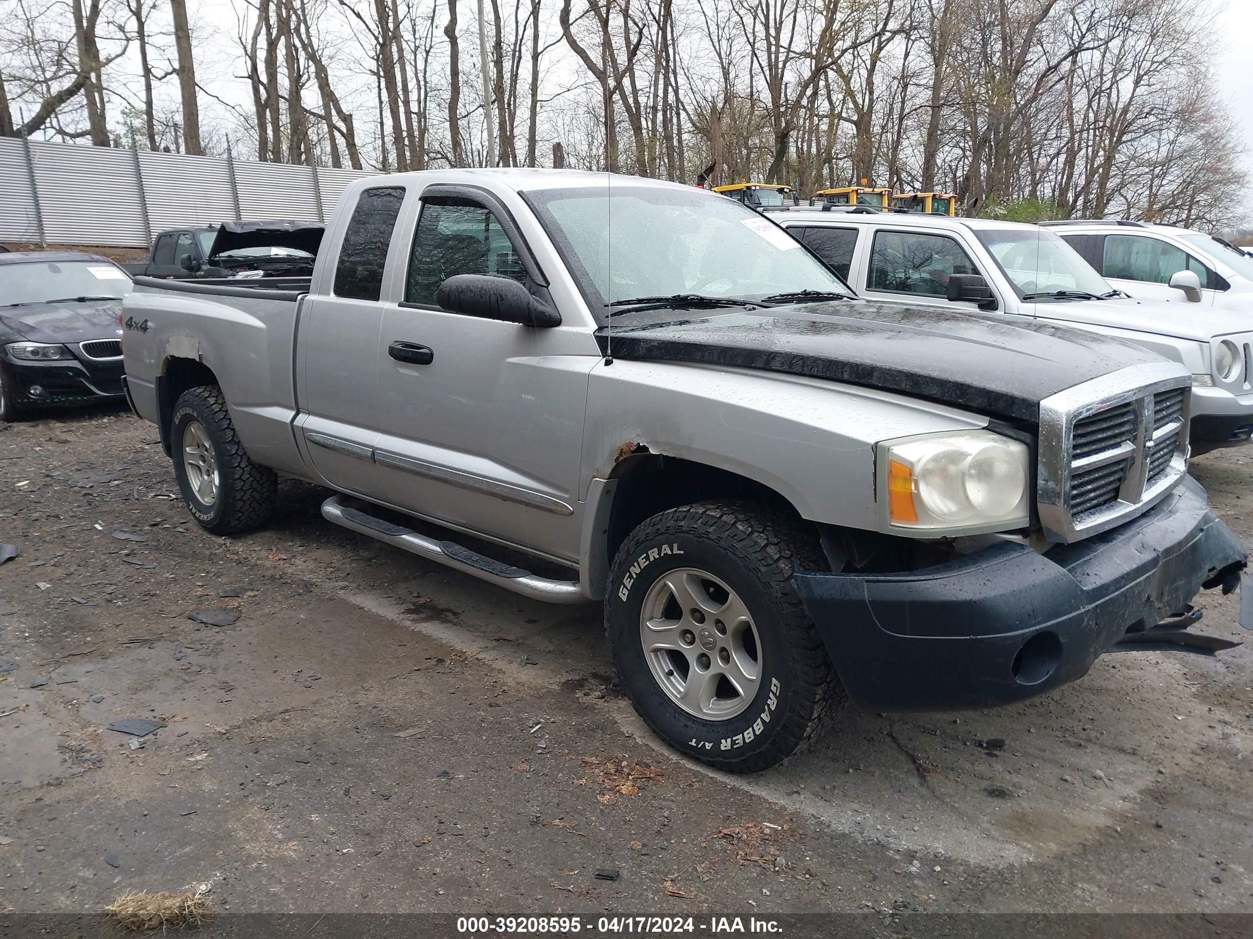 dodge dakota 2005 1d7hw42n95s245608