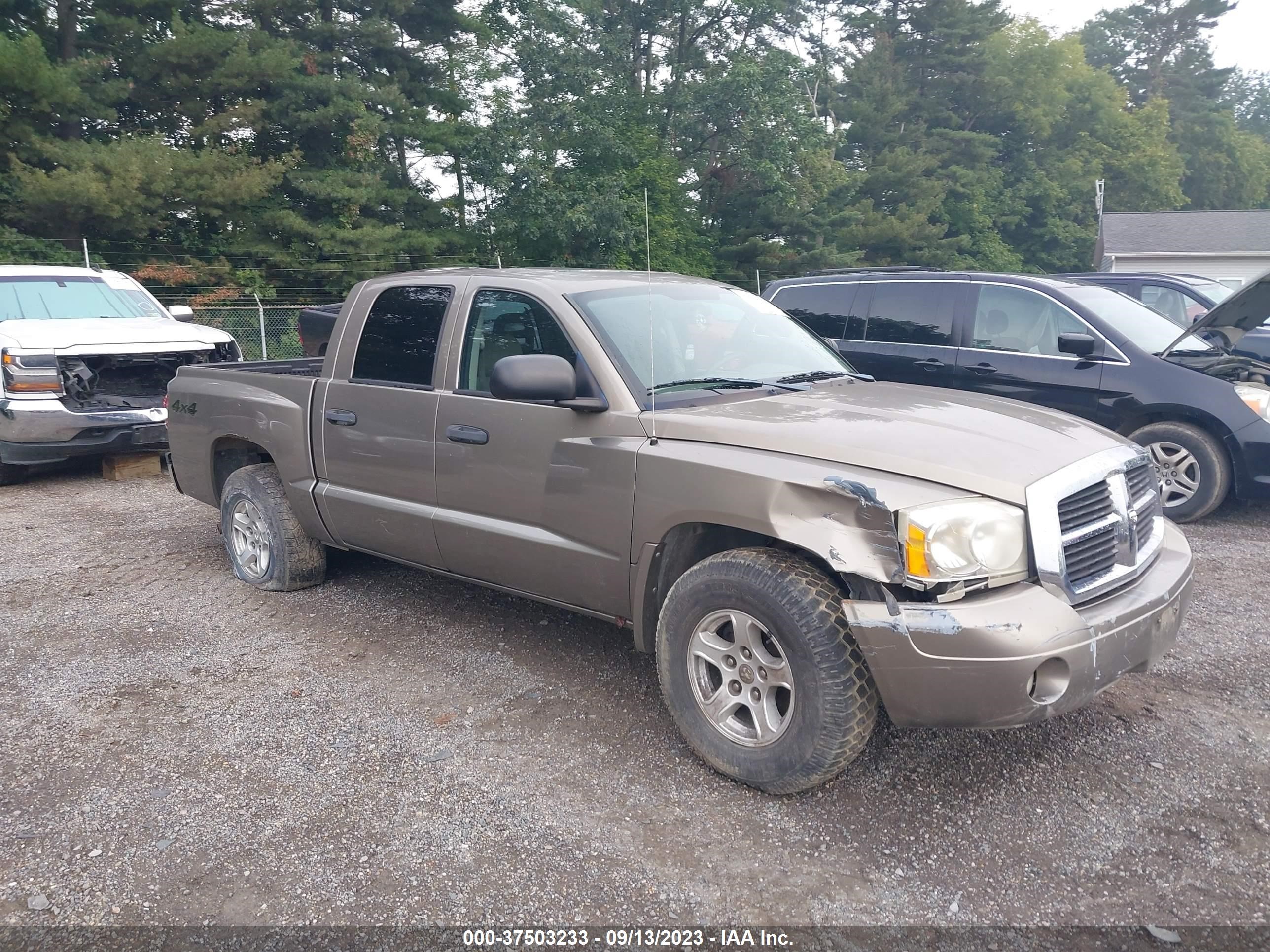 dodge dakota 2006 1d7hw48k46s665100