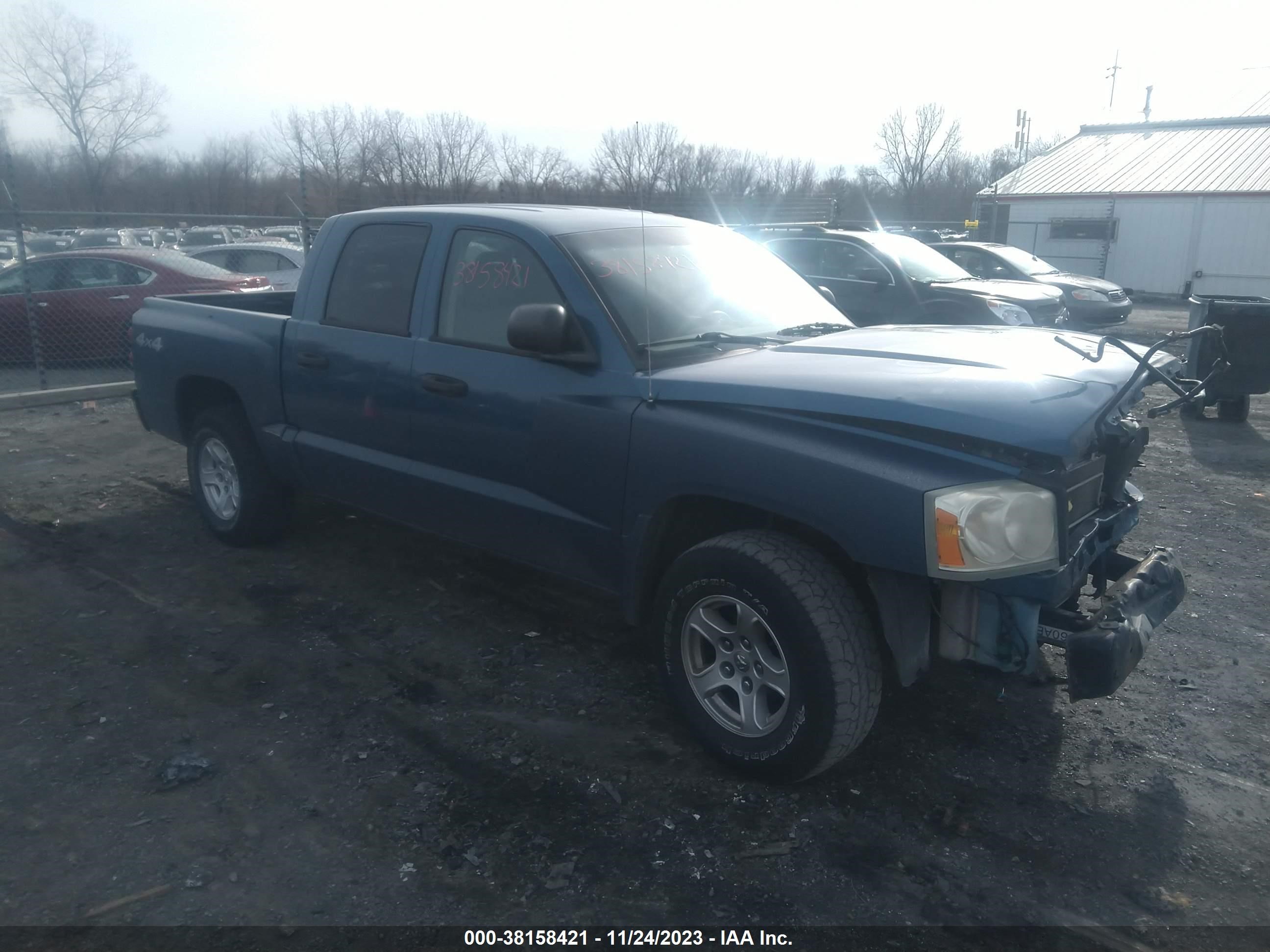 dodge dakota 2006 1d7hw48k66s535531