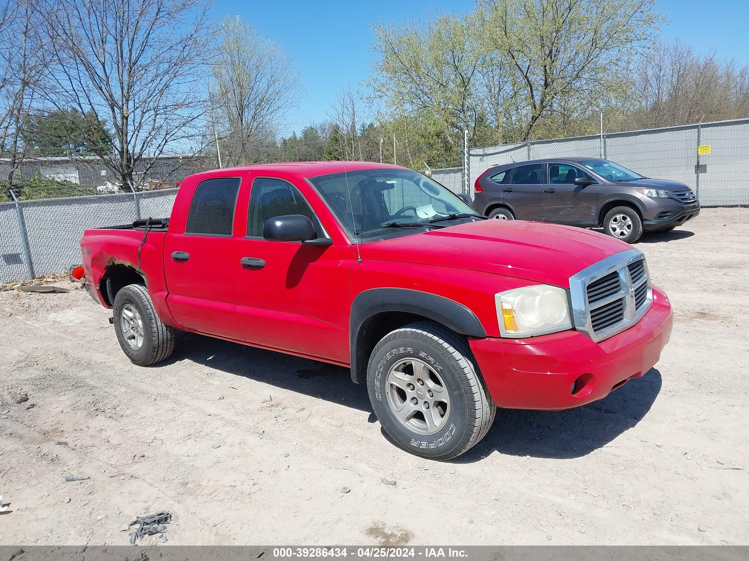 dodge dakota 2006 1d7hw48k96s535958