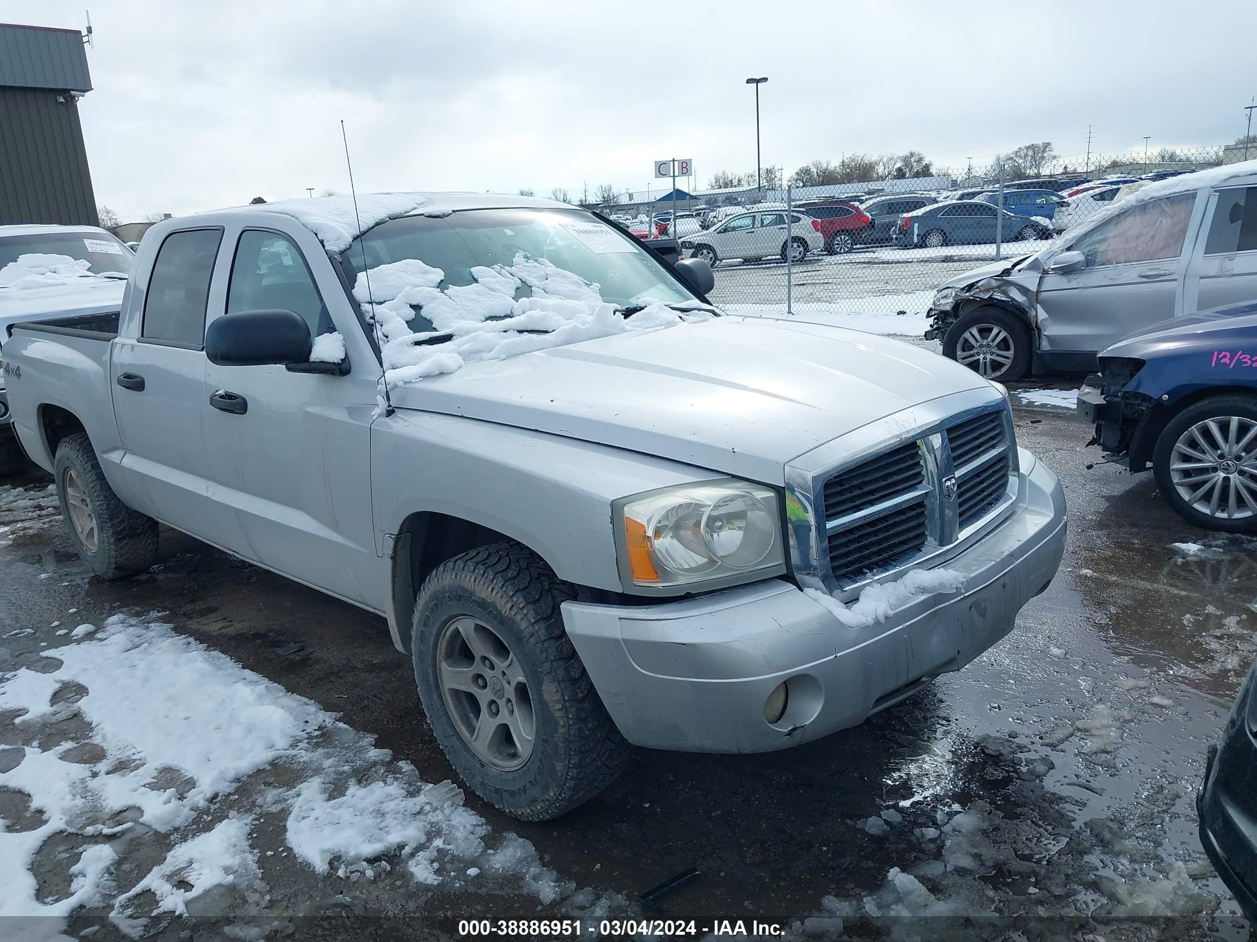 dodge dakota 2006 1d7hw48k96s621481