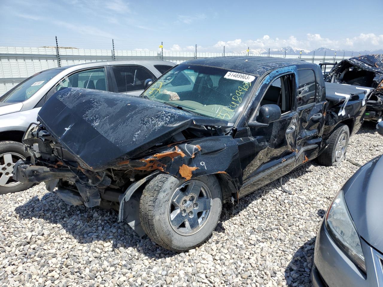 dodge dakota 2005 1d7hw58n85s172910