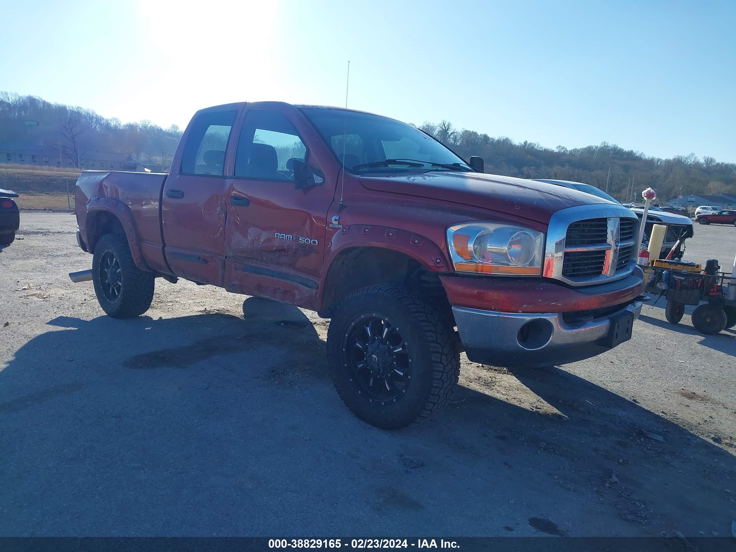 dodge ram 2006 1d7ks28c96j172162