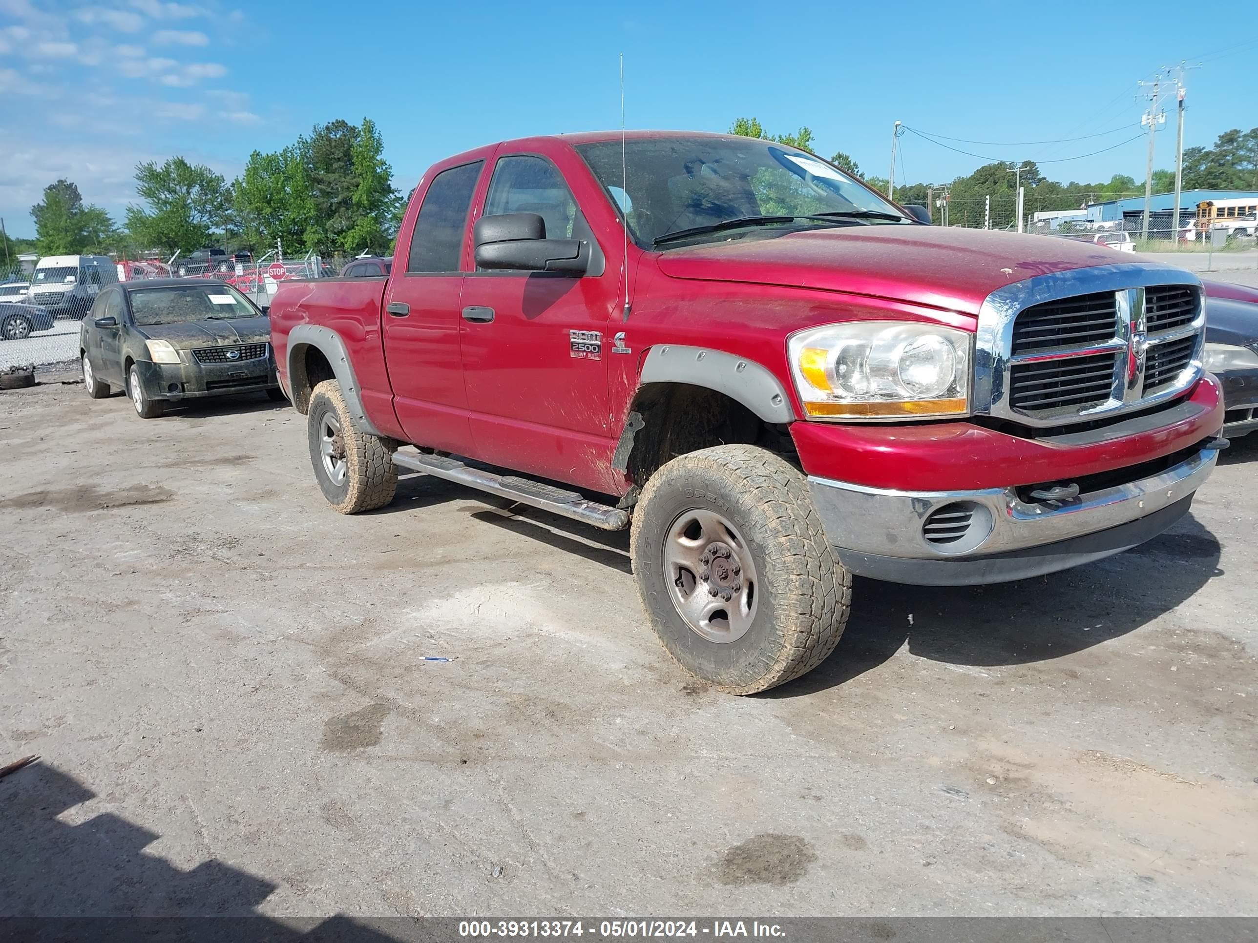 dodge ram 2007 1d7ks28c97j508457