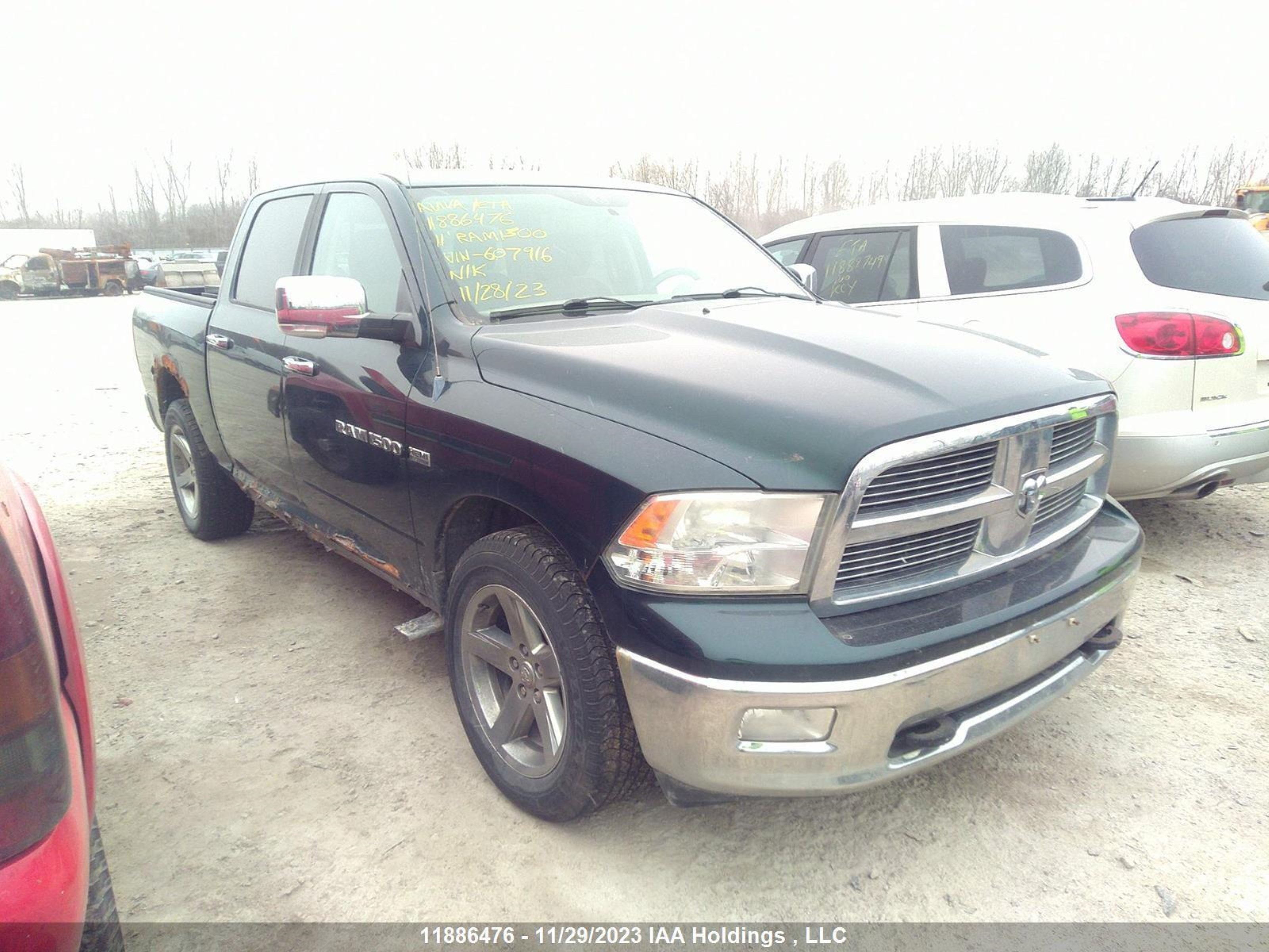 ram  2011 1d7rv1ct3bs607916