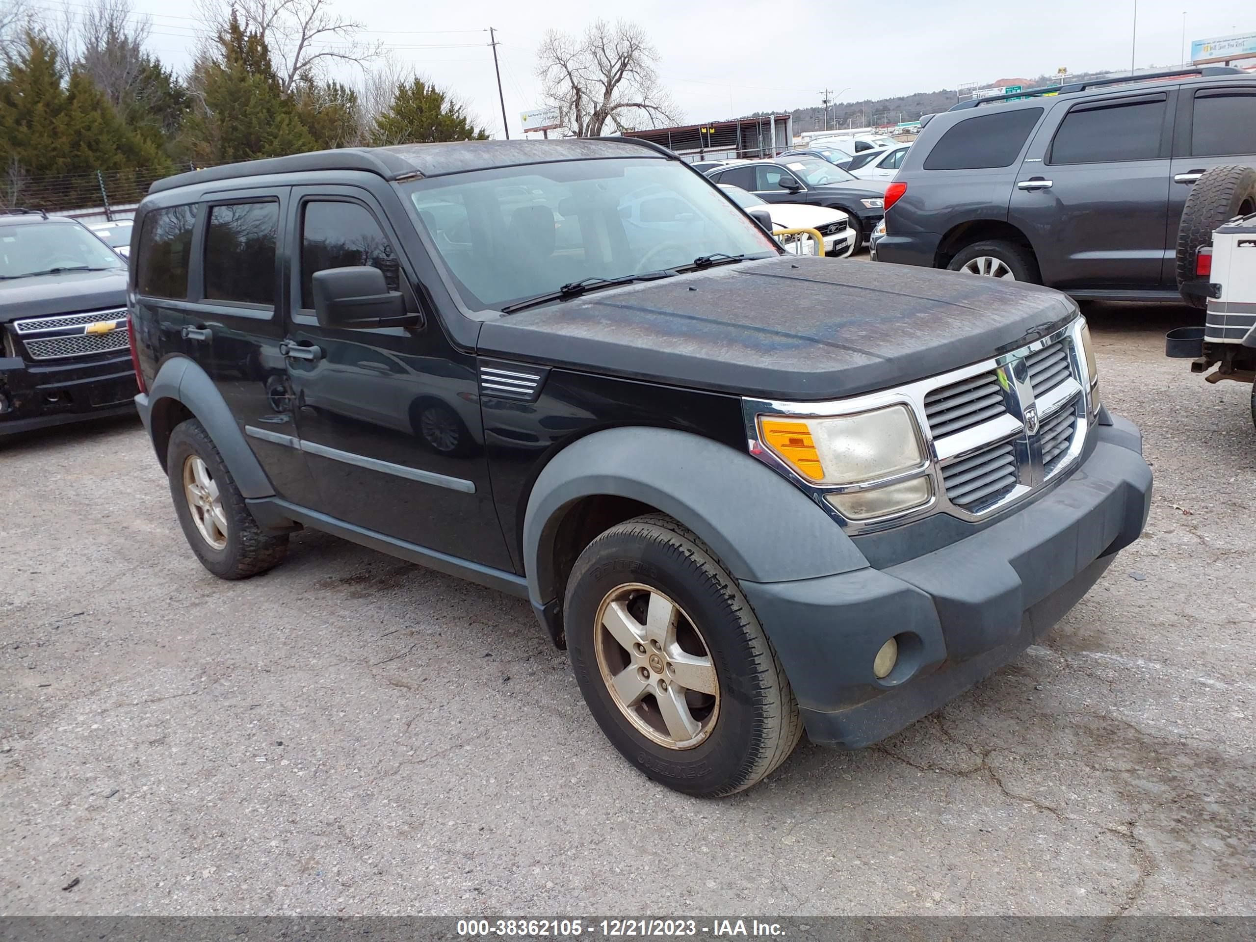 dodge nitro 2007 1d8gt28k37w546095