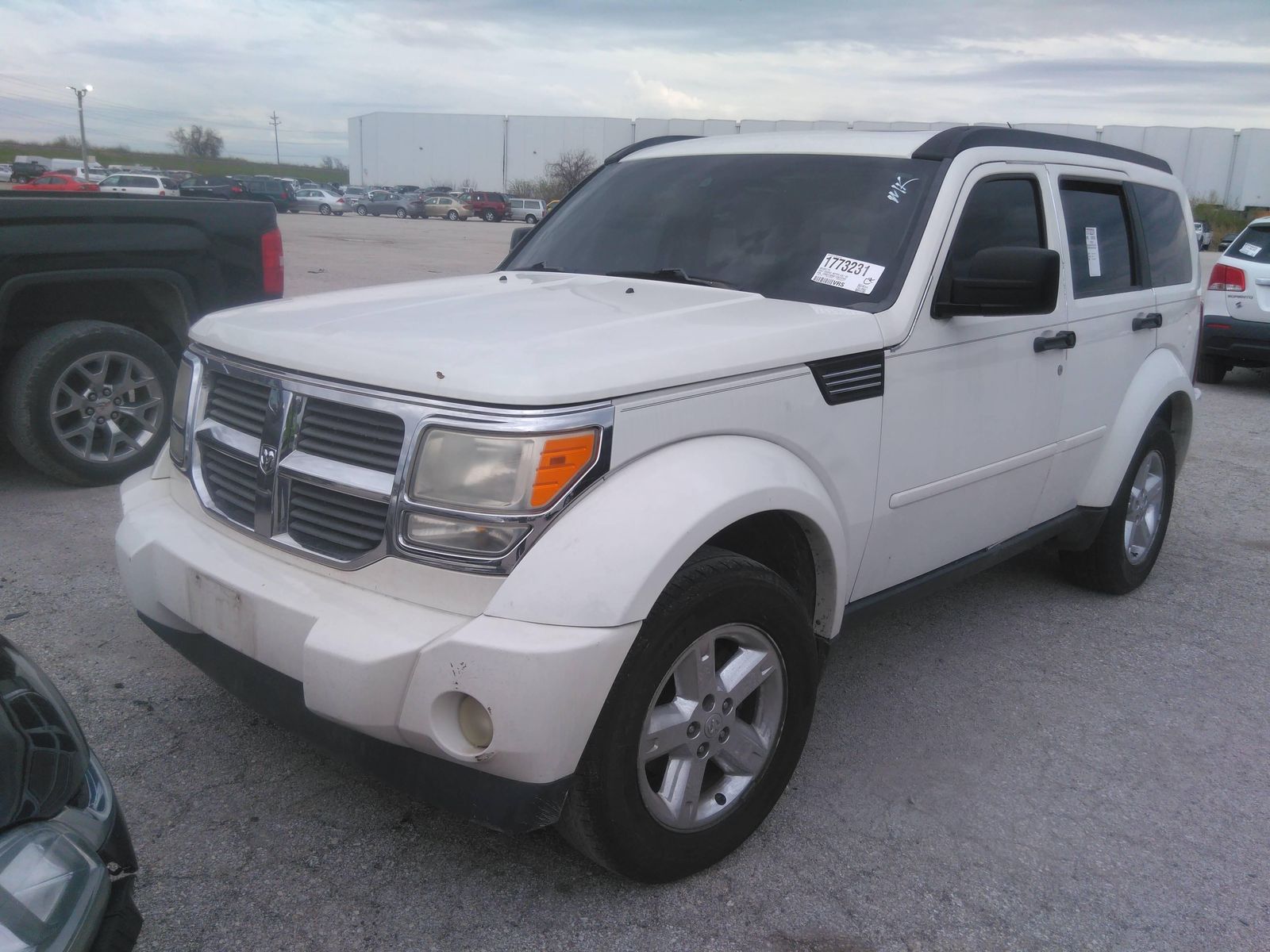 dodge nitro 4x2 v6 2007 1d8gt58k67w623544