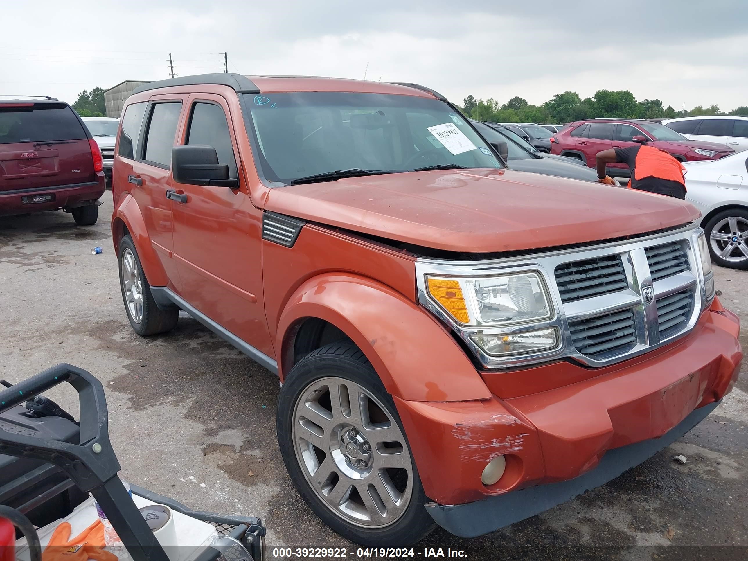 dodge nitro 2008 1d8gt58k68w177395