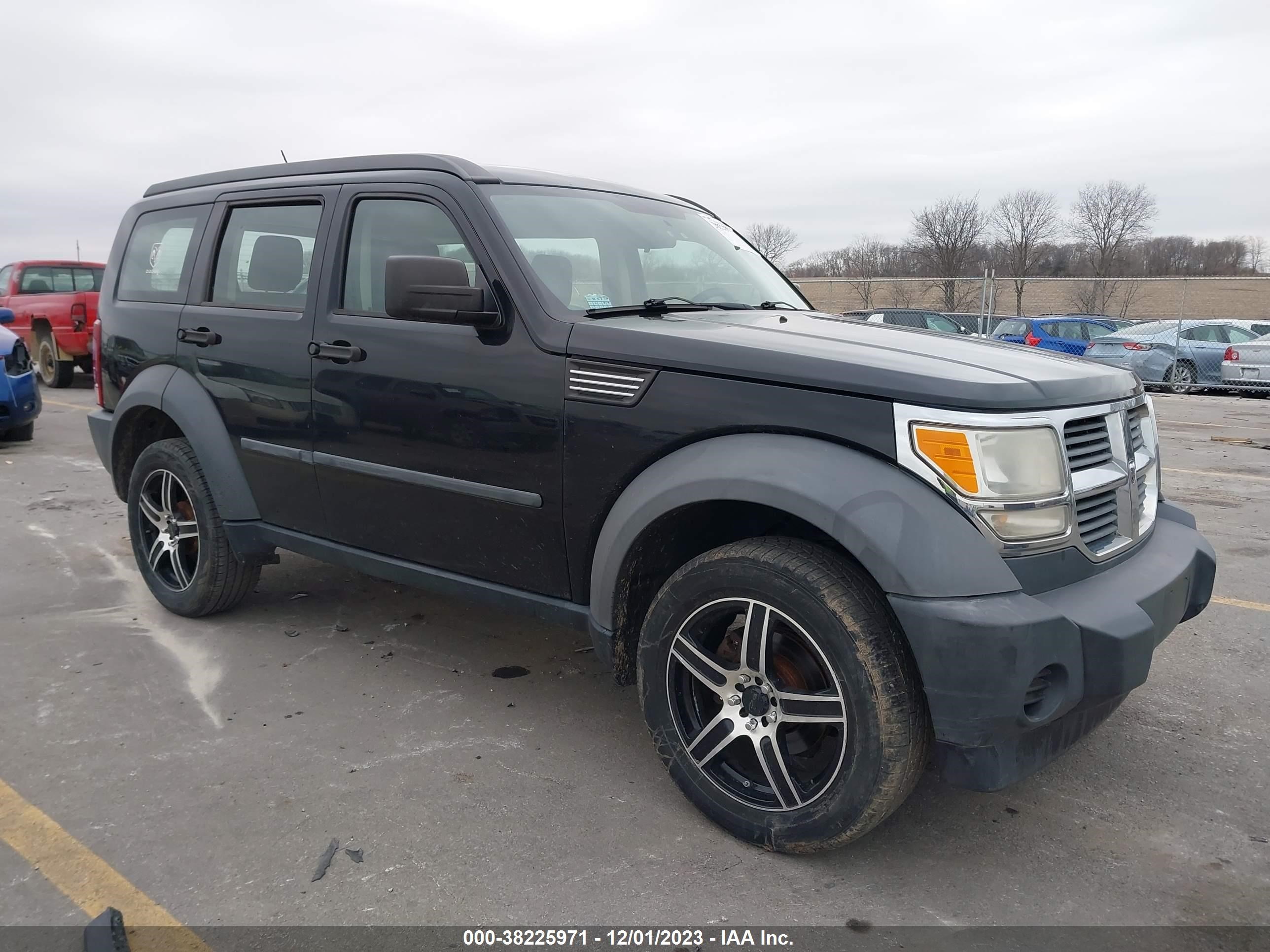 dodge nitro 2007 1d8gu28k37w643438