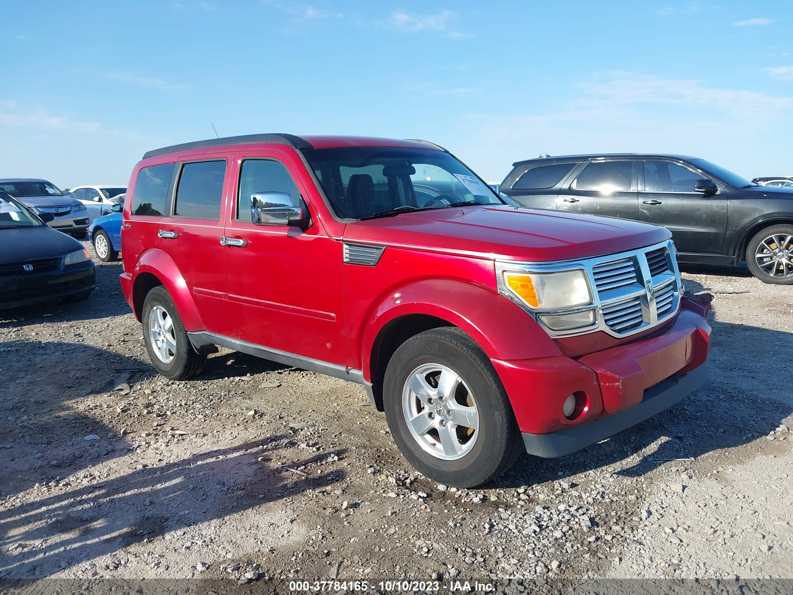 dodge nitro 2009 1d8gu28k49w514398