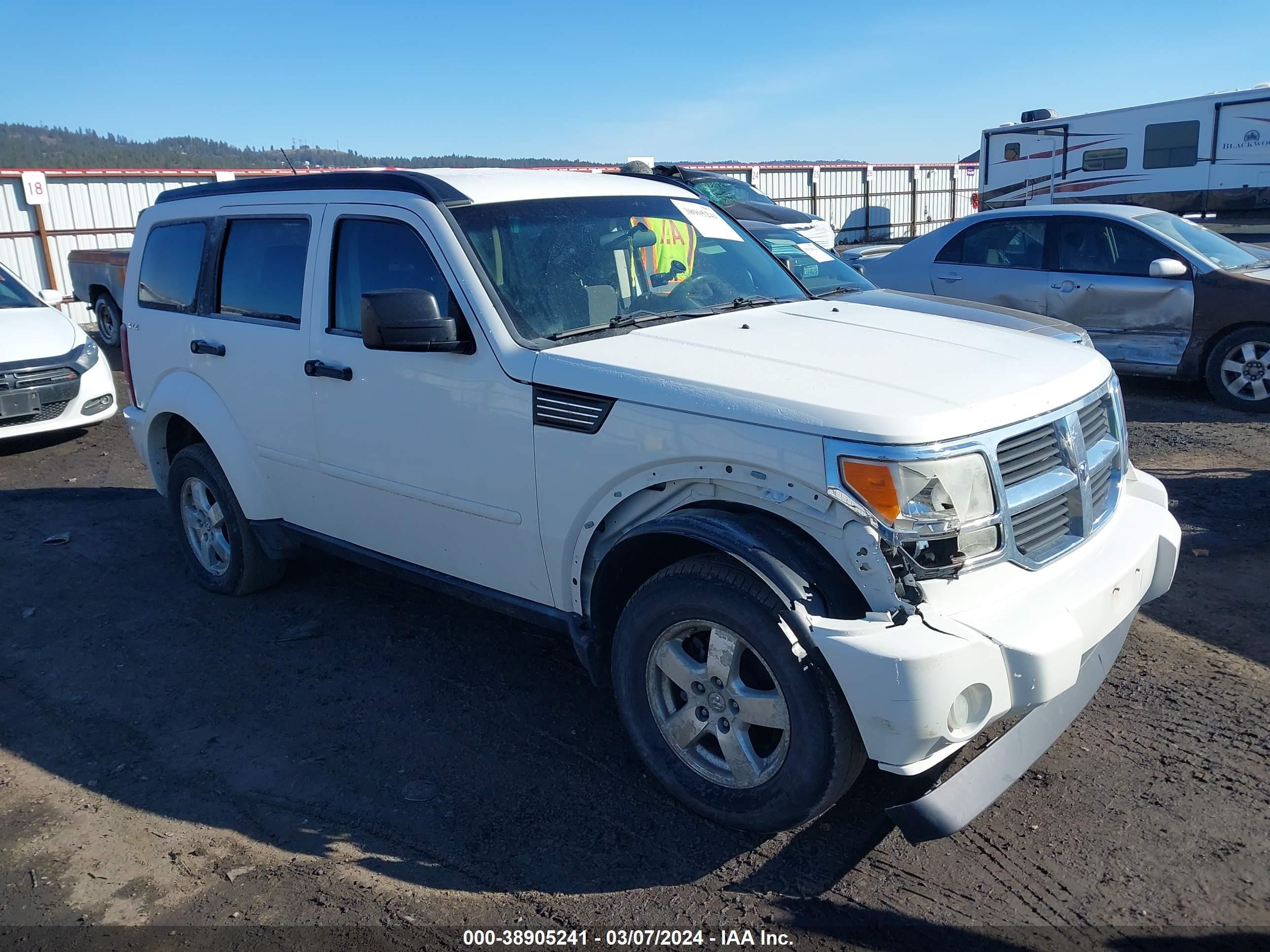 dodge nitro 2009 1d8gu28k59w544073