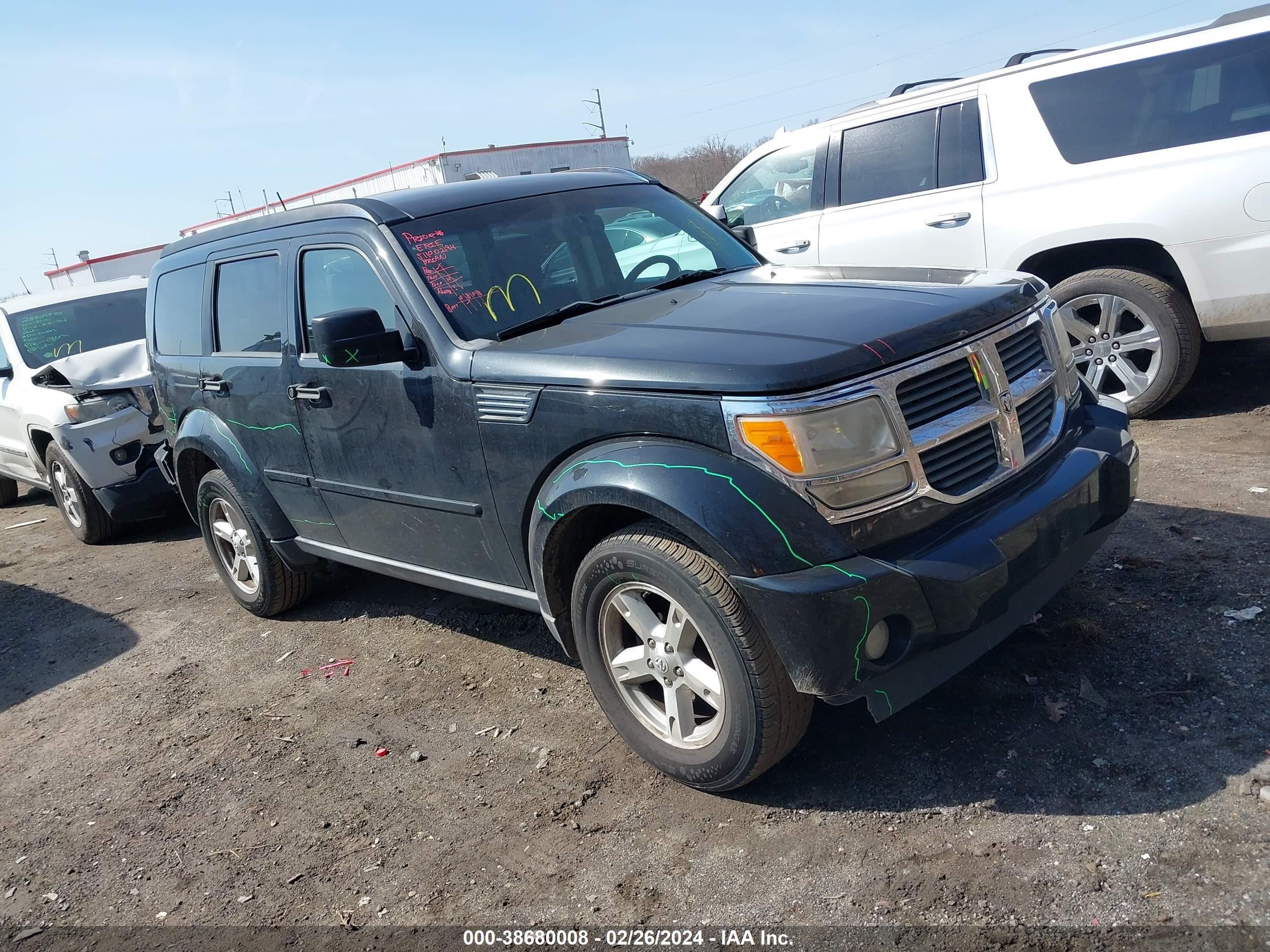 dodge nitro 2008 1d8gu58k18w145354