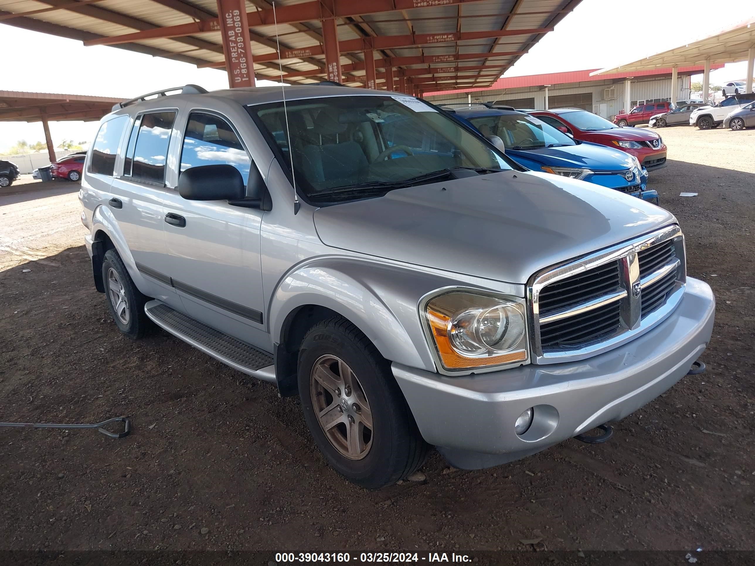 dodge durango 2006 1d8hb48n66f116430