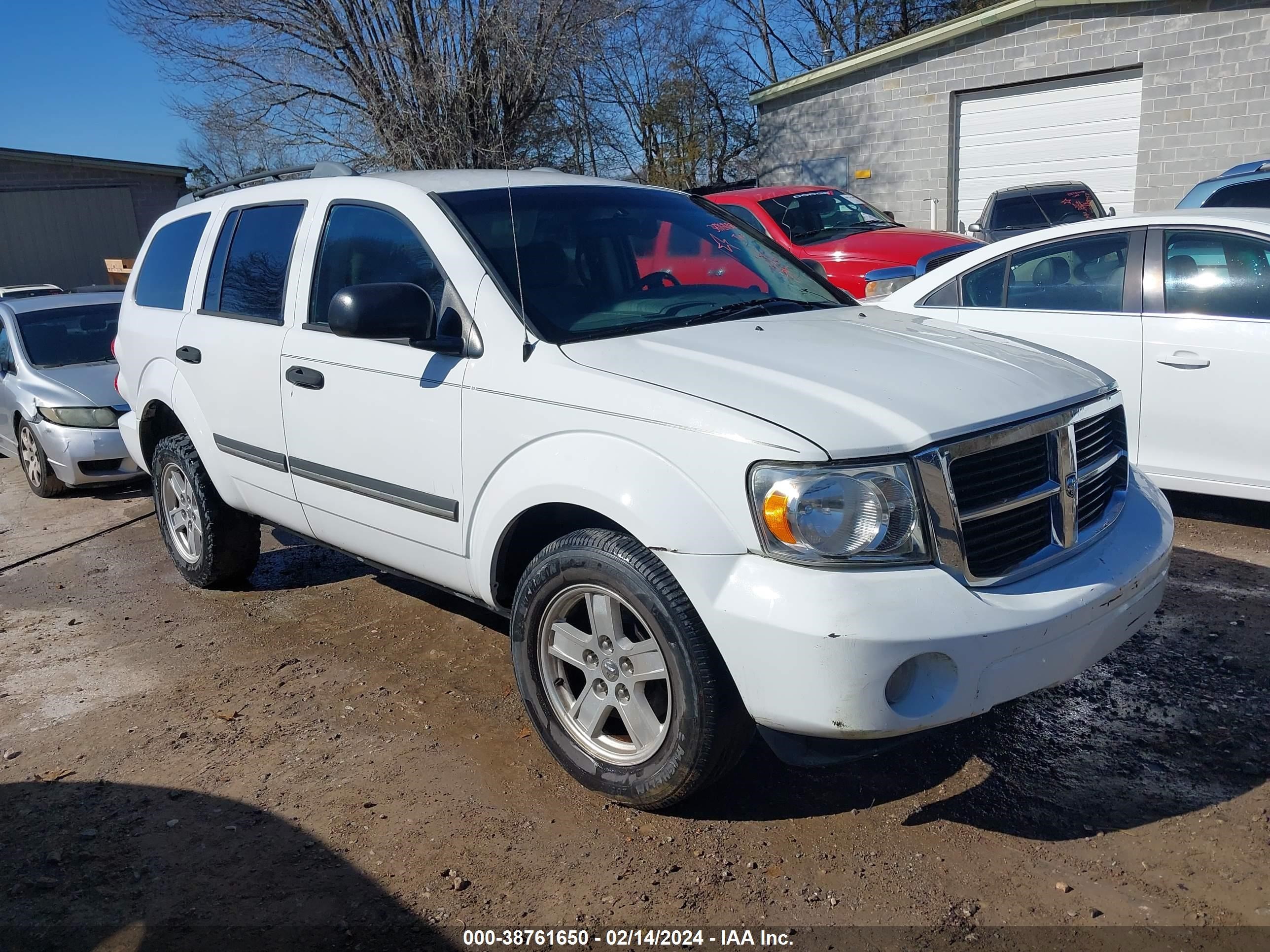 dodge durango 2007 1d8hb48p57f537333