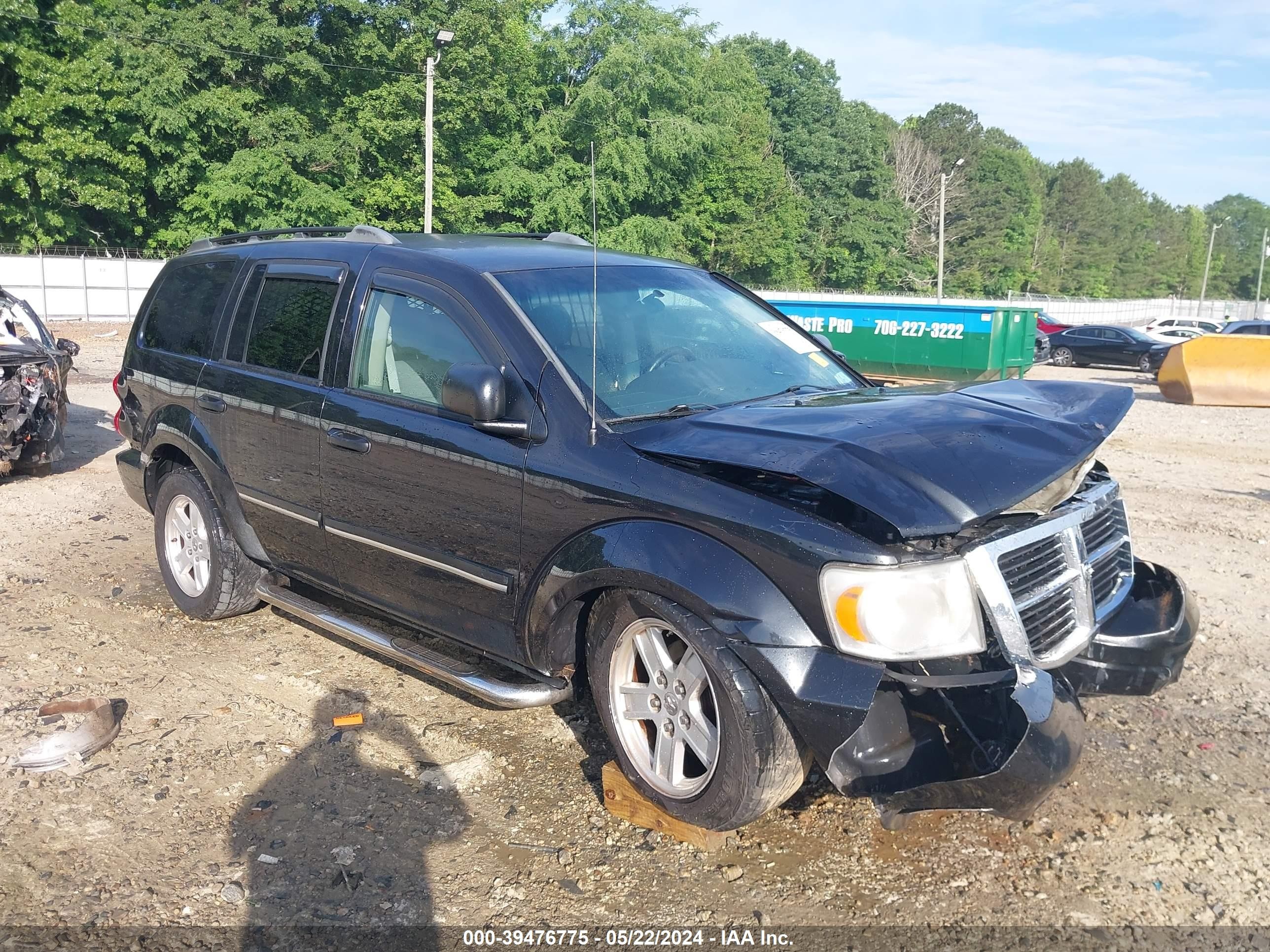 dodge durango 2009 1d8hb48t39f715255