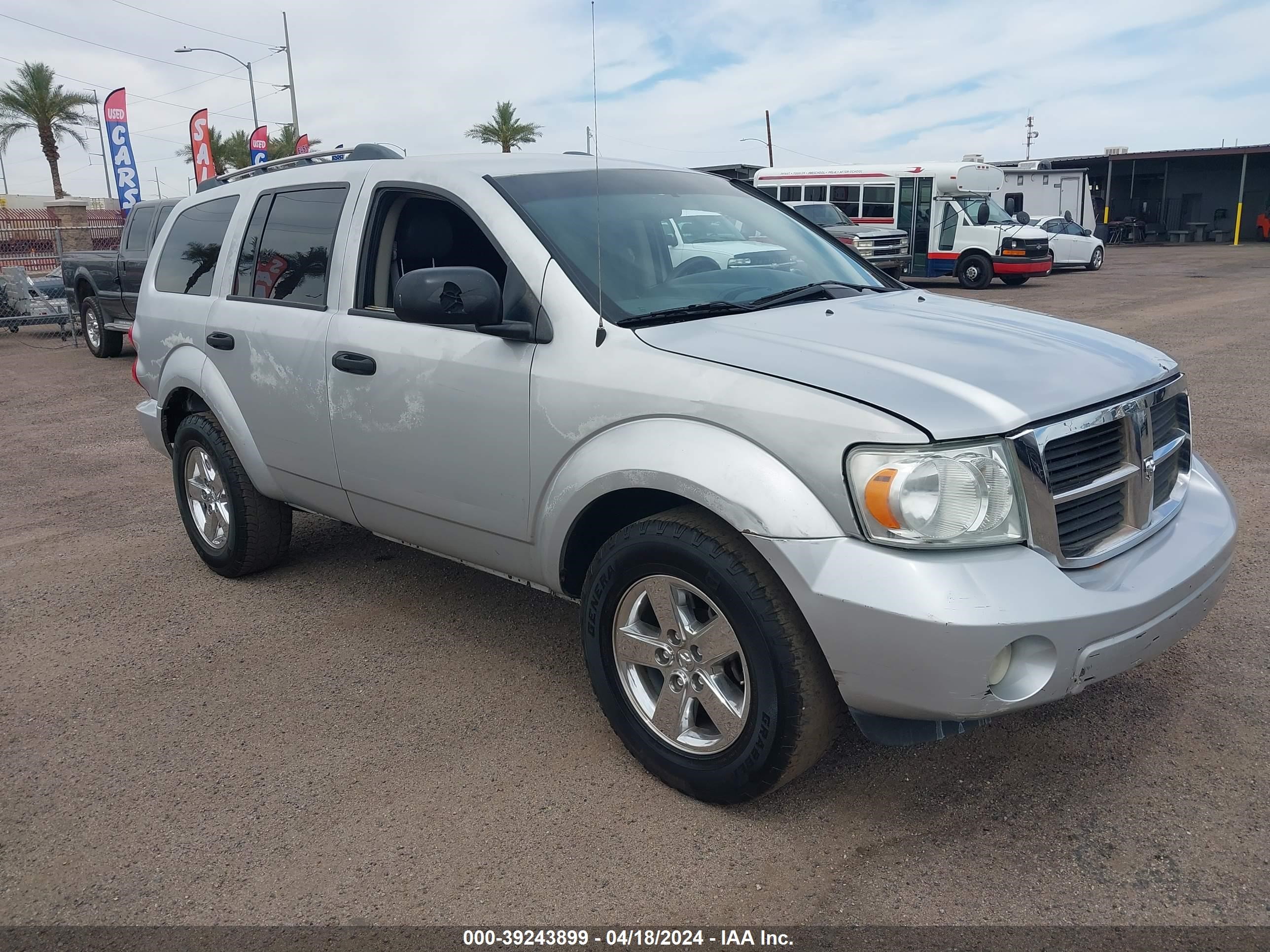 dodge durango 2007 1d8hb58n57f558736