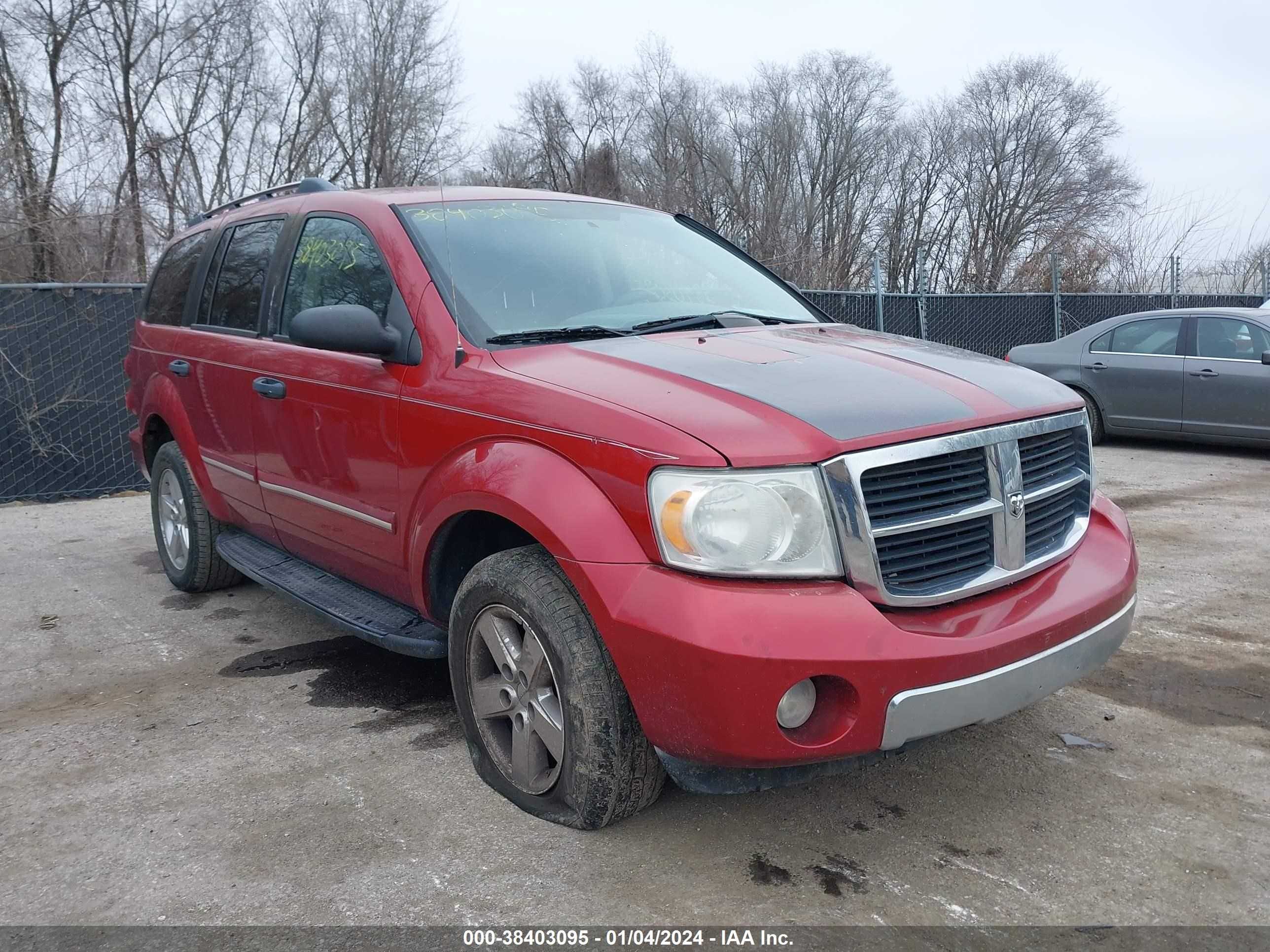 dodge durango 2007 1d8hb58n67f537118