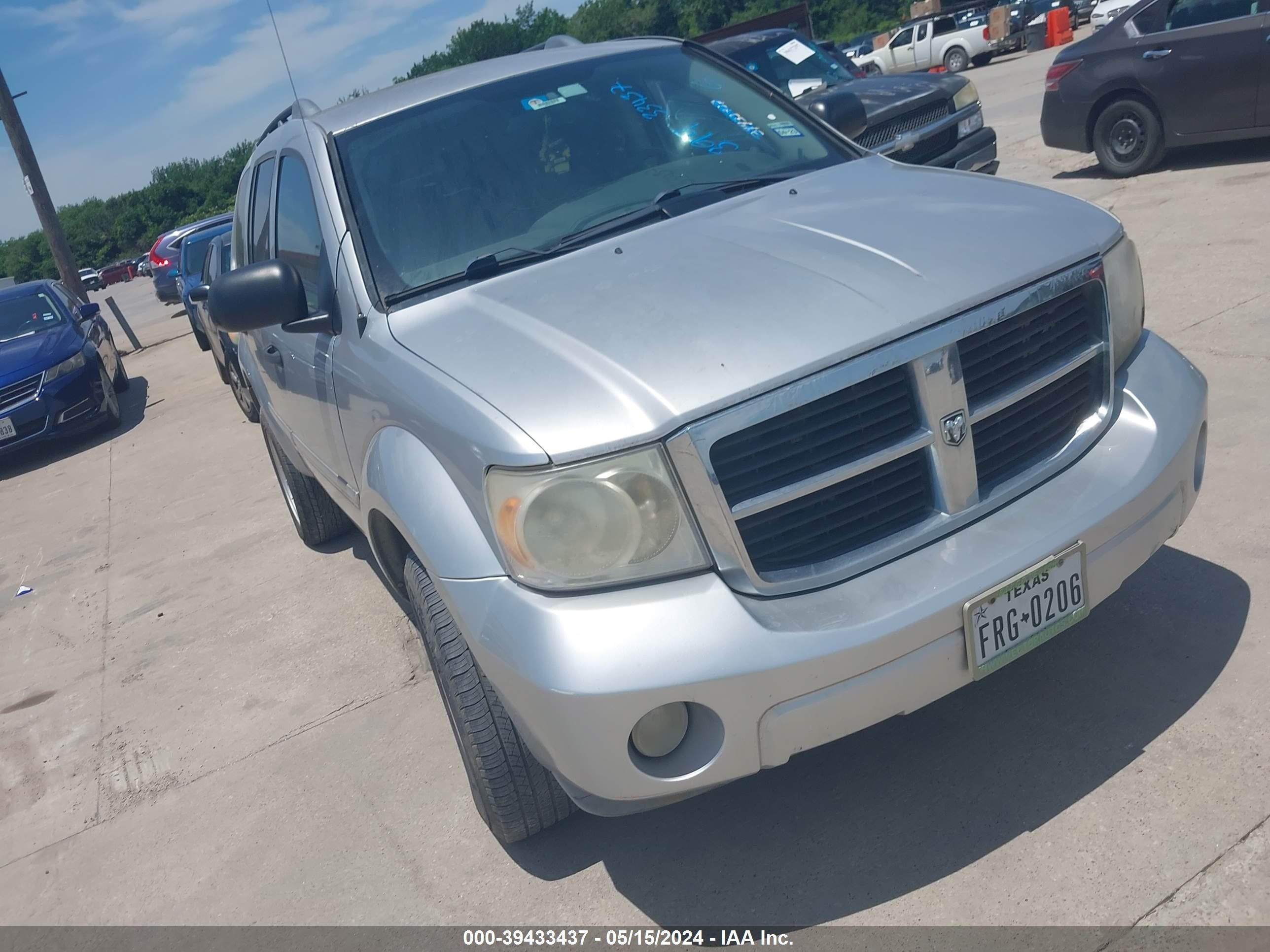 dodge durango 2009 1d8hd48p39f700641