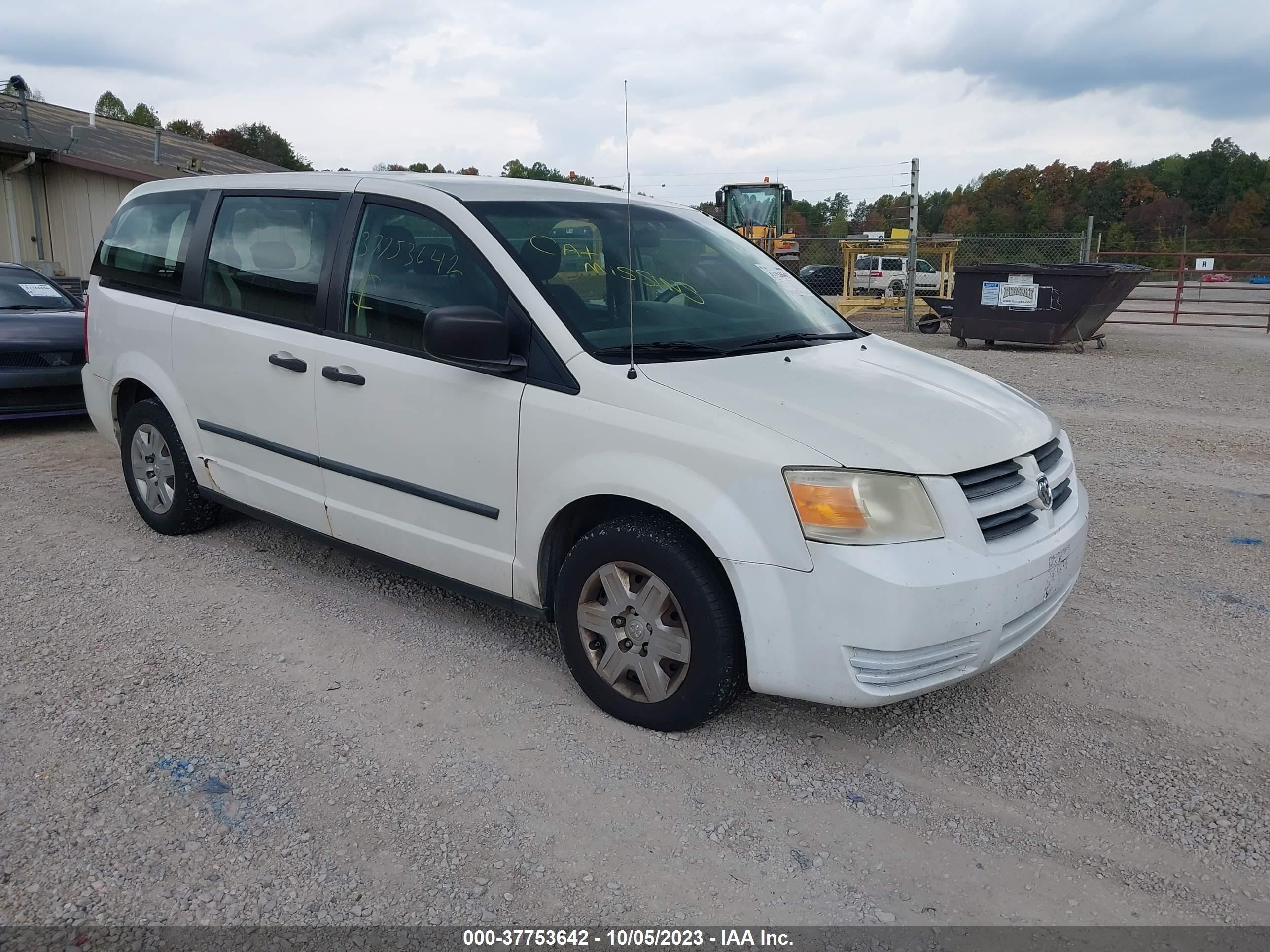 dodge caravan 2008 1d8hn44h28b176030