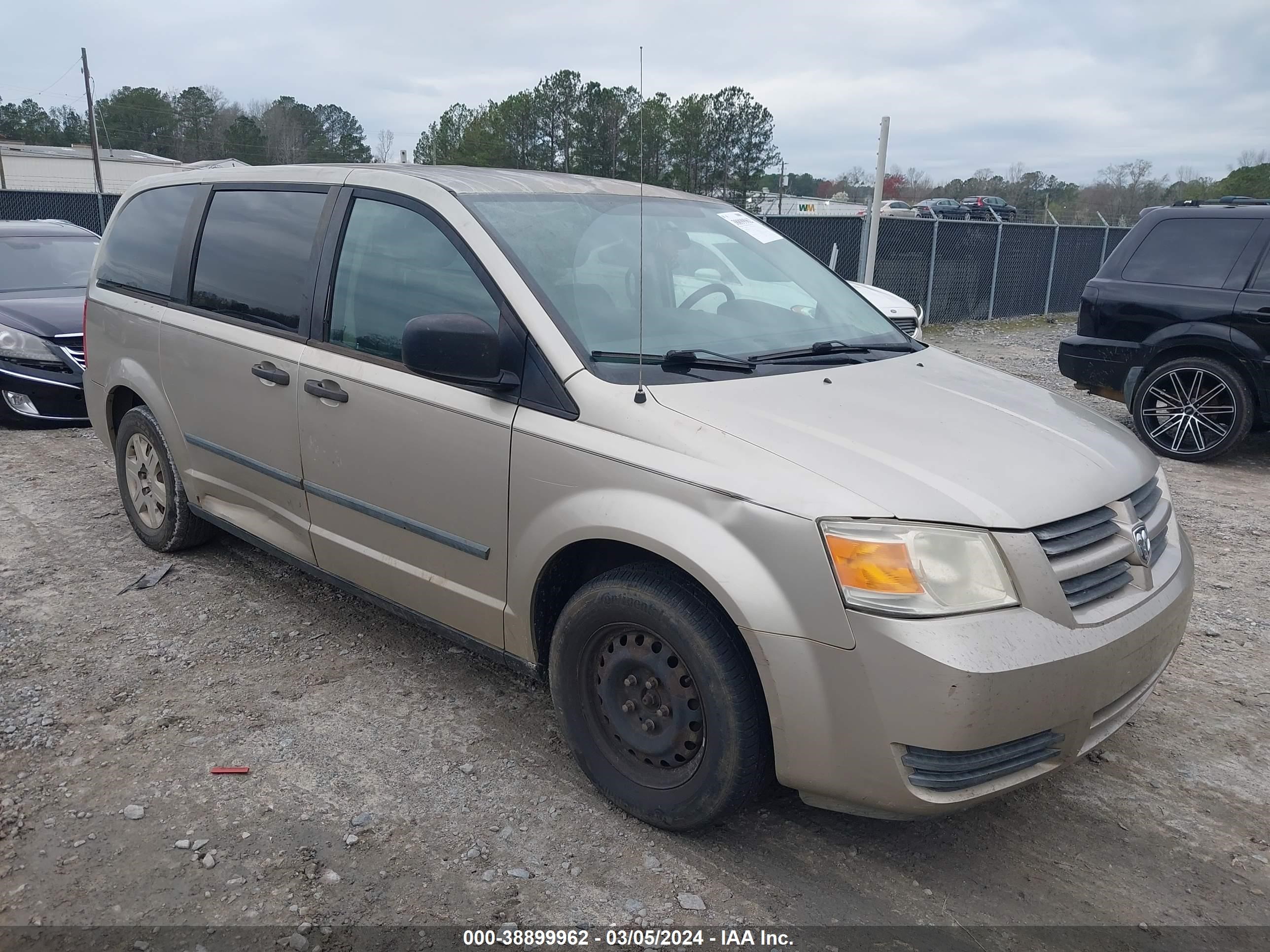 dodge caravan 2008 1d8hn44h38b184217