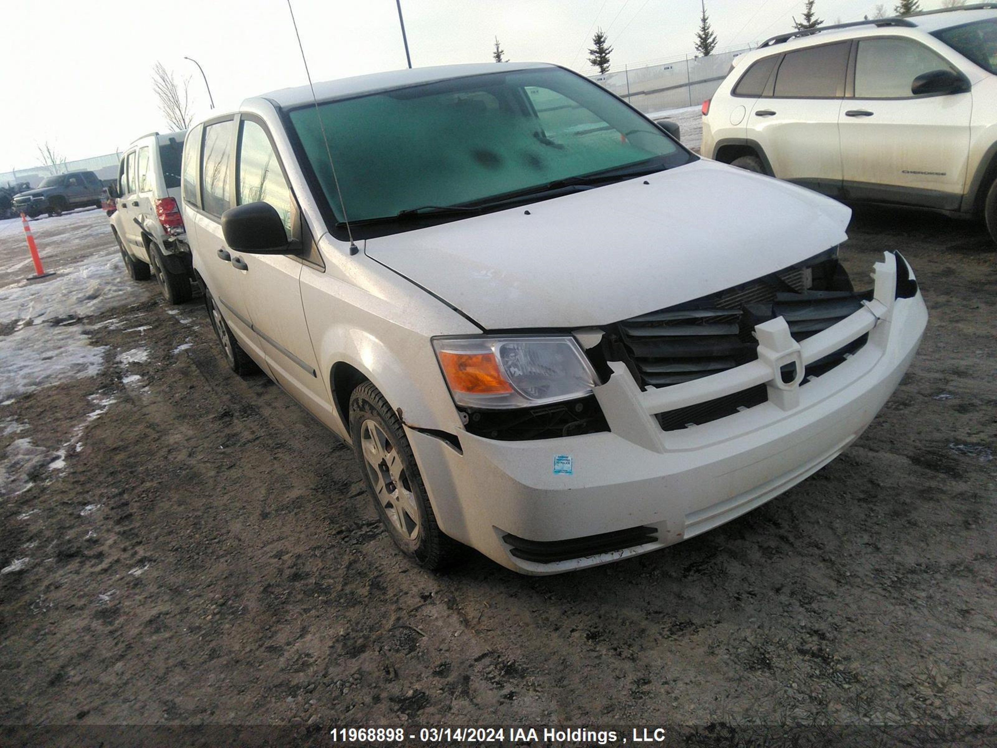 dodge caravan 2008 1d8hn44h48b167586