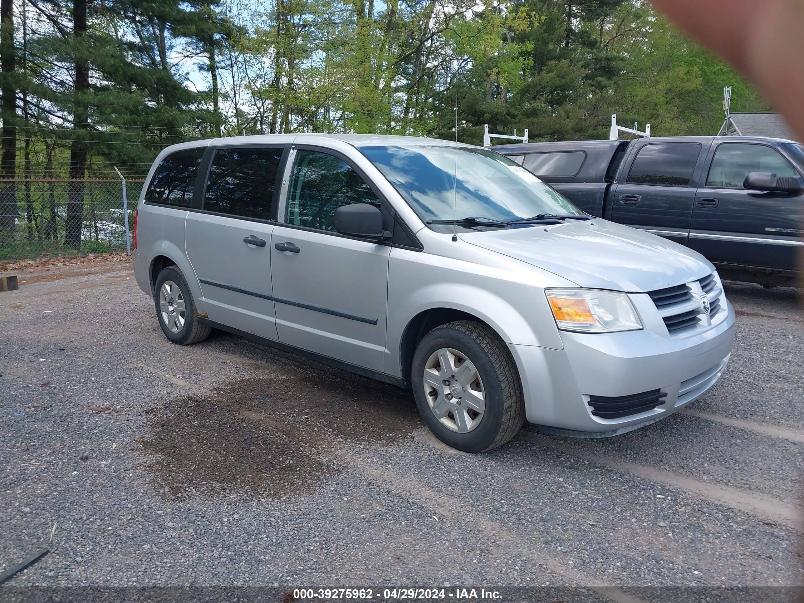 dodge caravan 2008 1d8hn44h48b192956