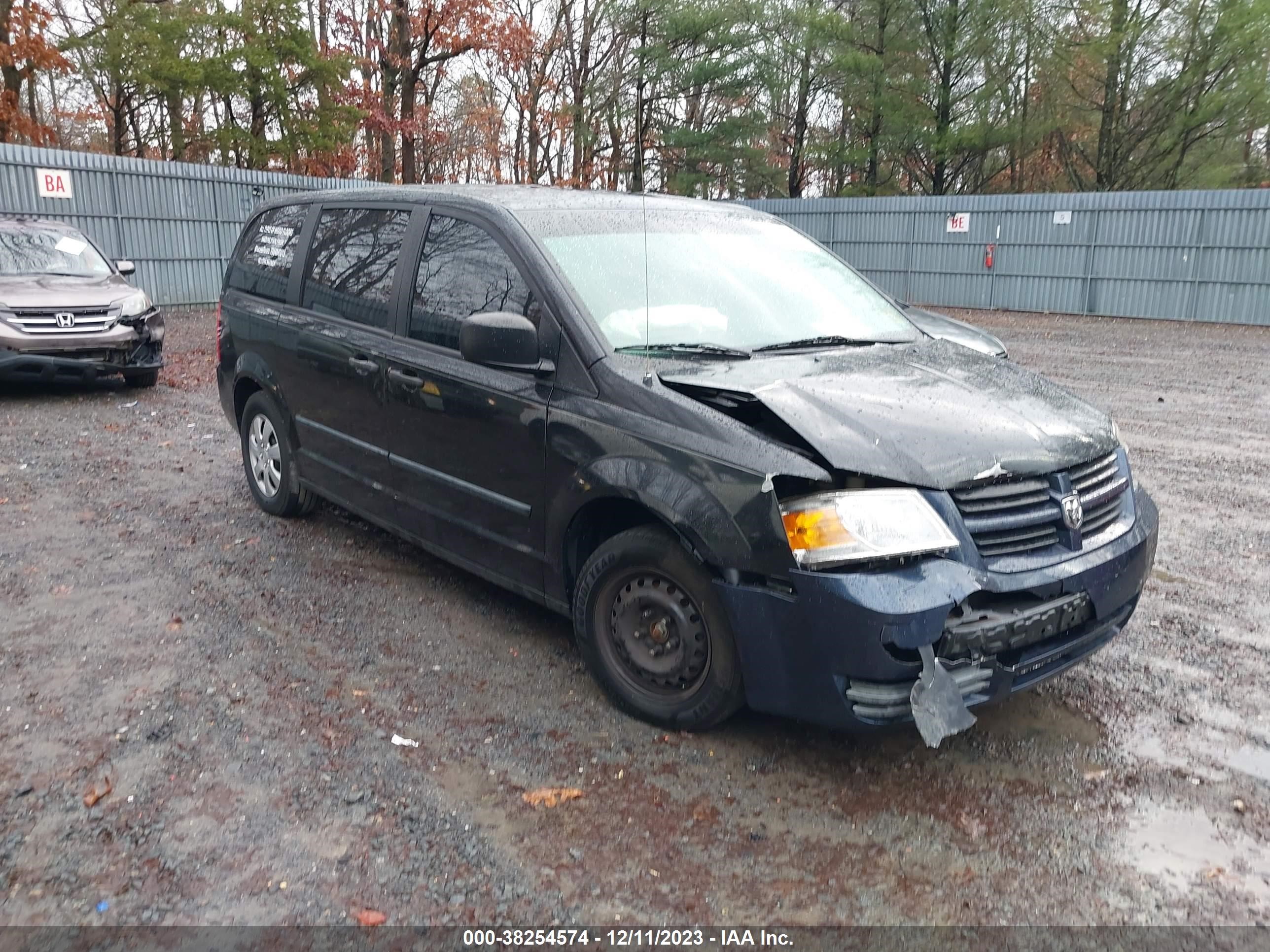 dodge caravan 2008 1d8hn44h98b180897