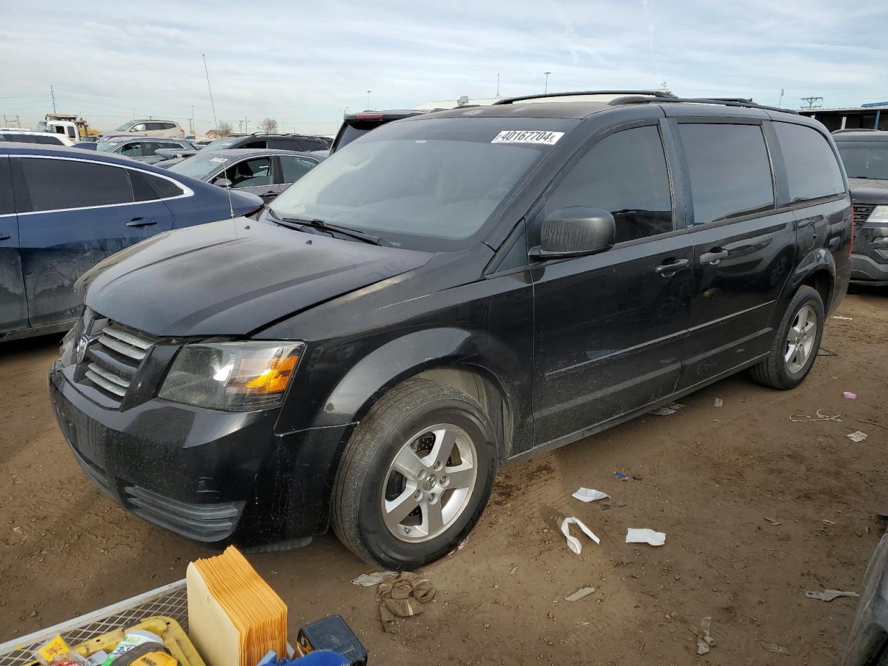 dodge caravan 2008 1d8hn44h98b183377