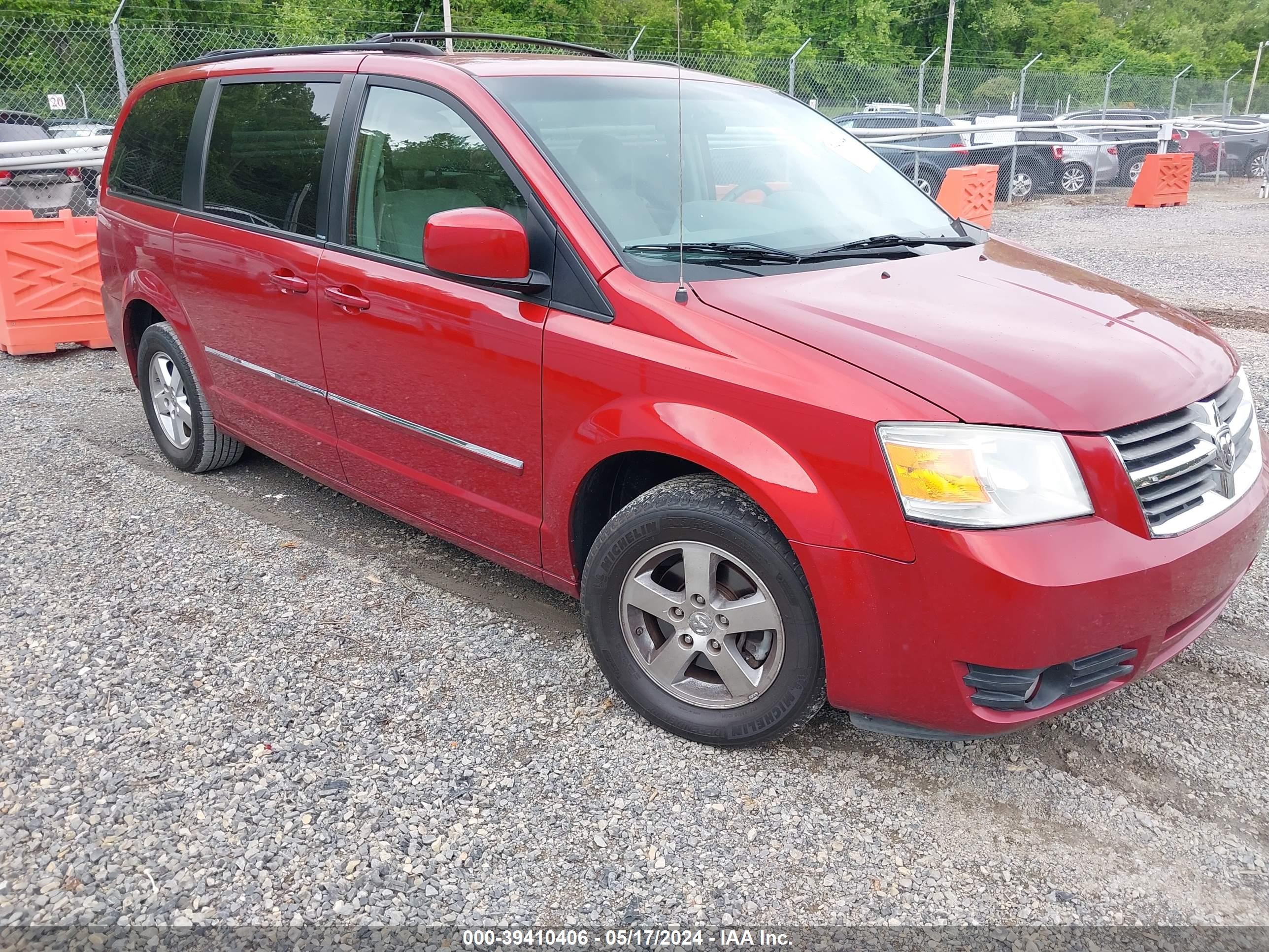 dodge caravan 2008 1d8hn54p18b168451