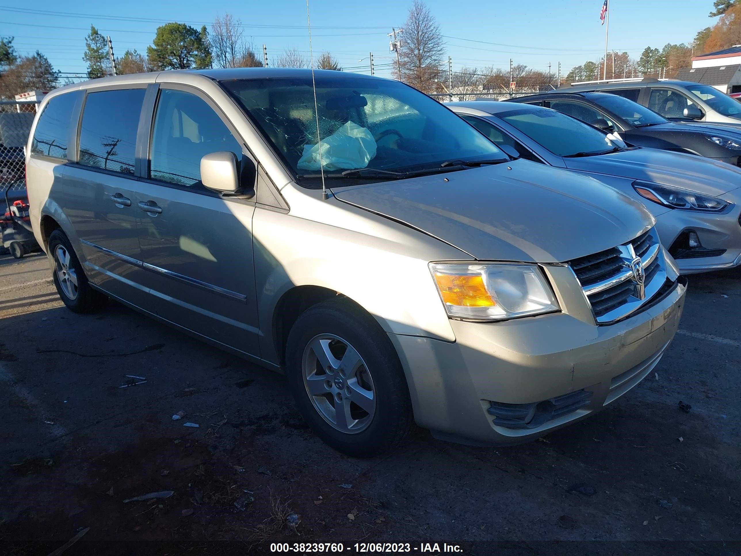 dodge caravan 2008 1d8hn54p28b149987